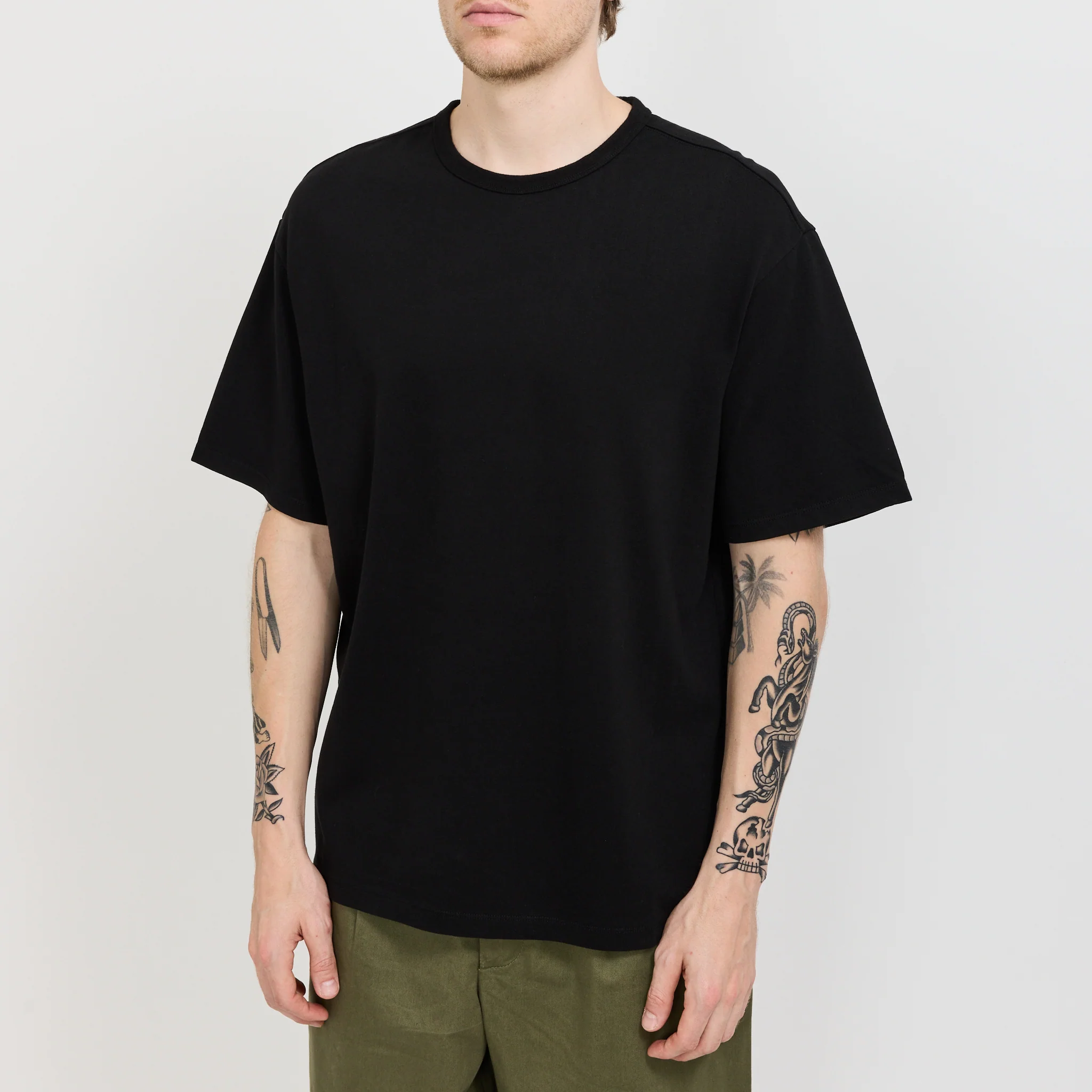 Loose Fit T-Shirt Black - Image 5