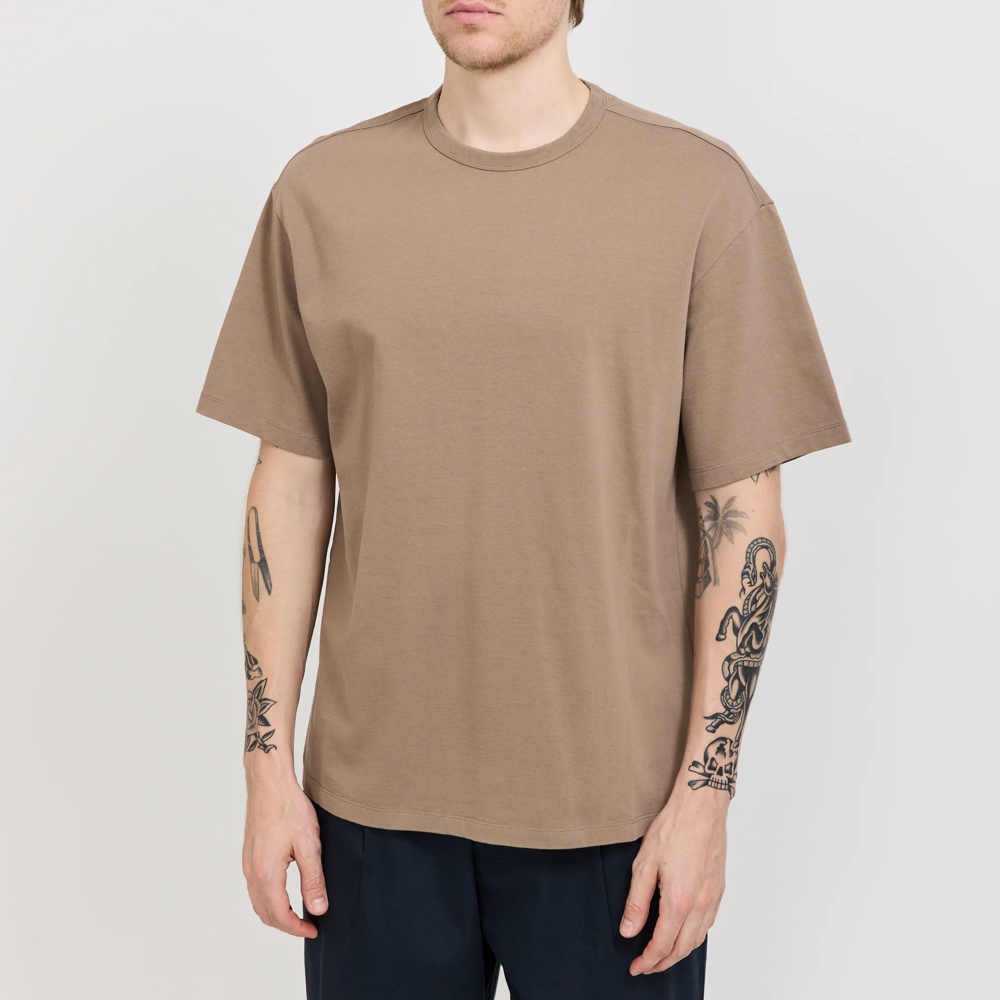 Loose Fit T-Shirt Fossil - Image 5