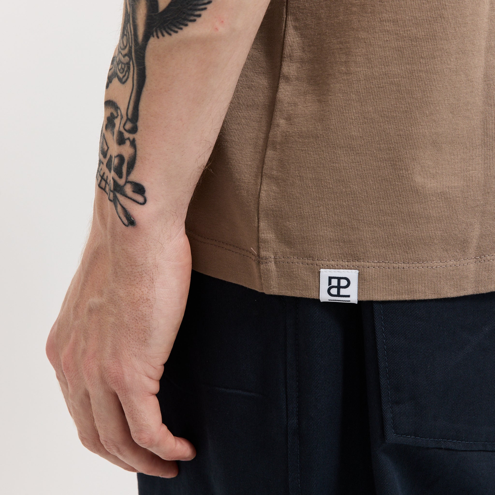Loose Fit T-Shirt Fossil - Image 6