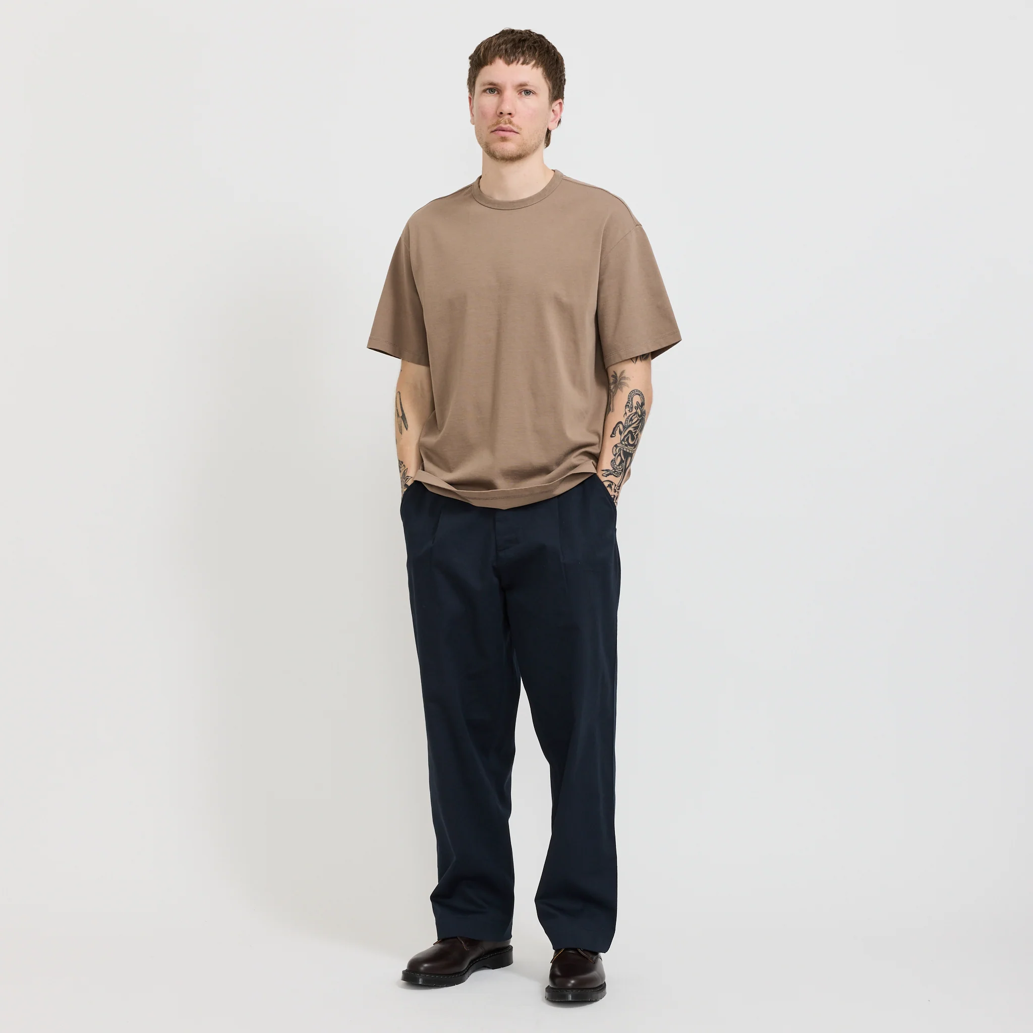 Loose Fit T-Shirt Fossil - Image 7