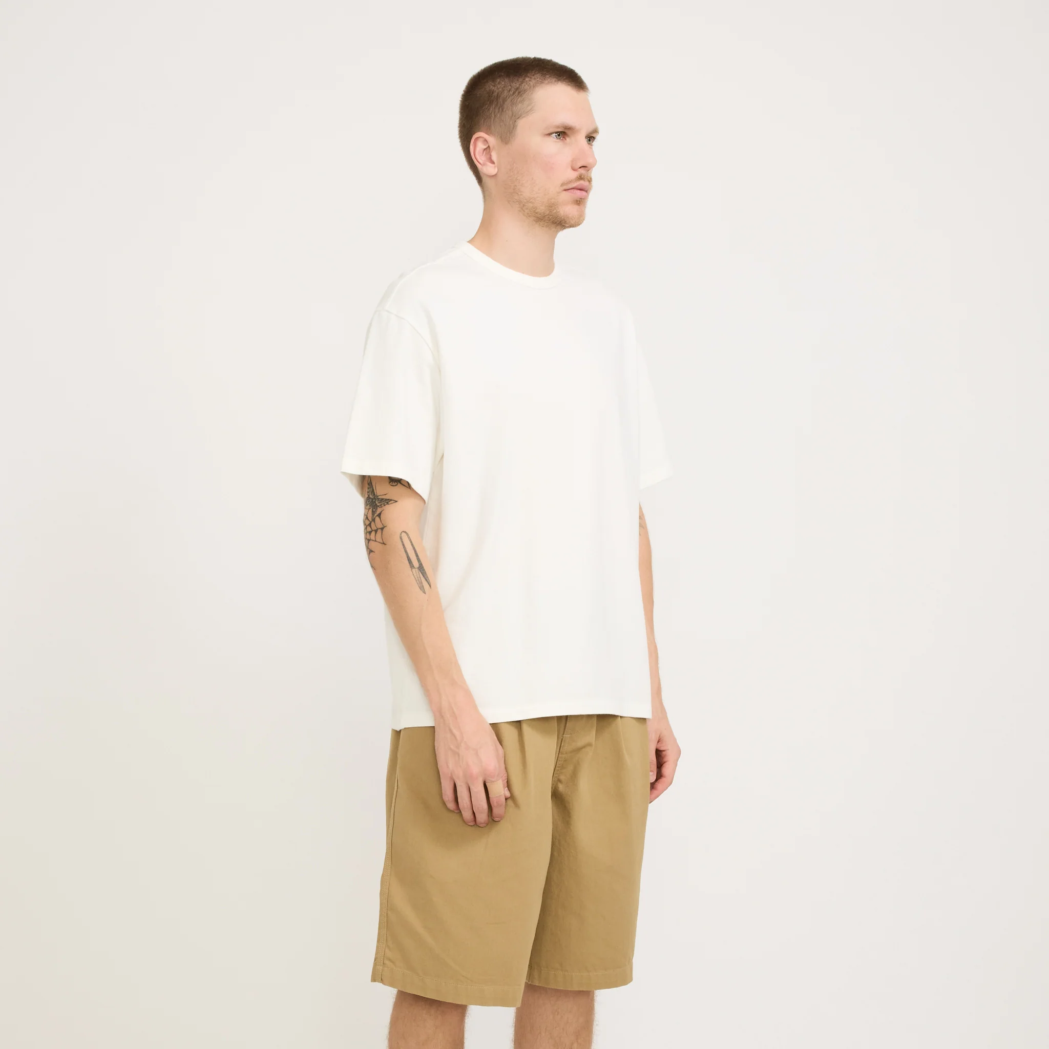 Loose Fit T-Shirt Off White - Image 3