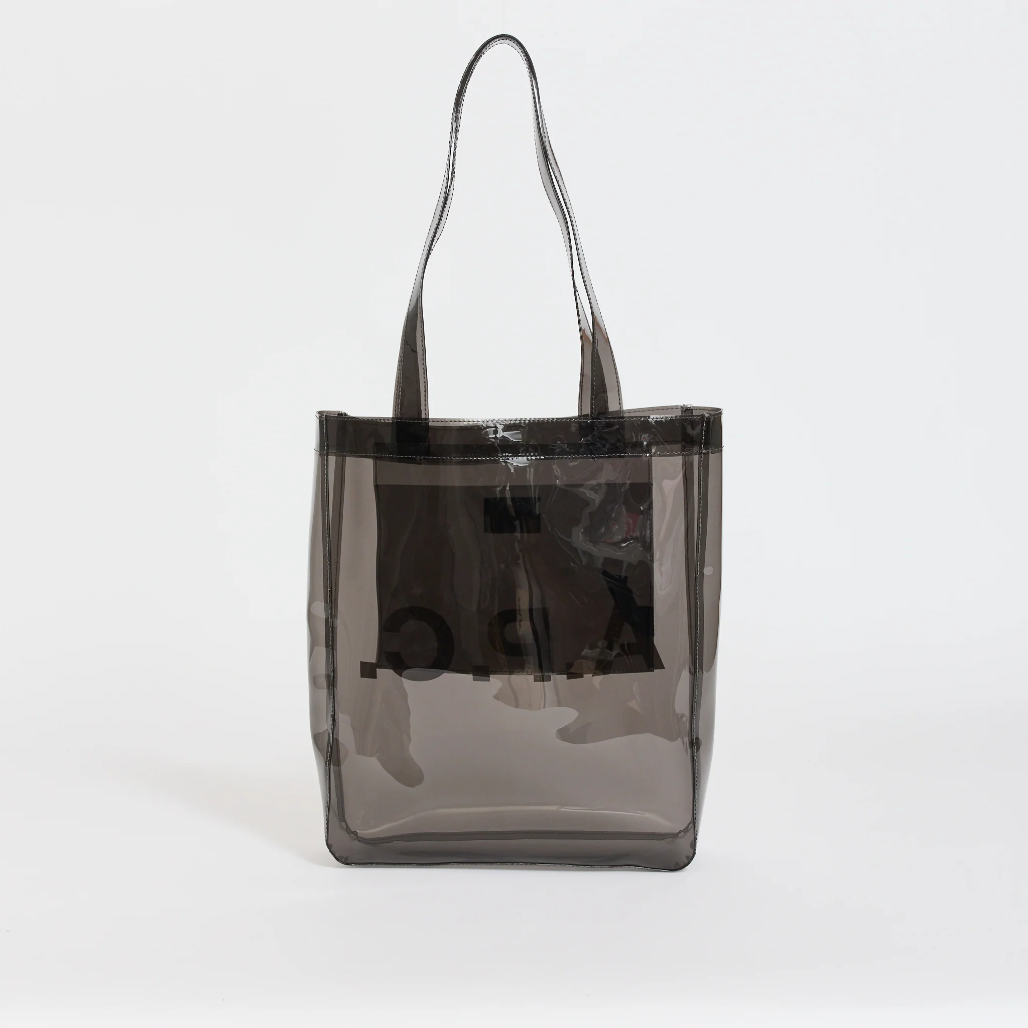 Lou Tote Transparent Anthracite - Image 3