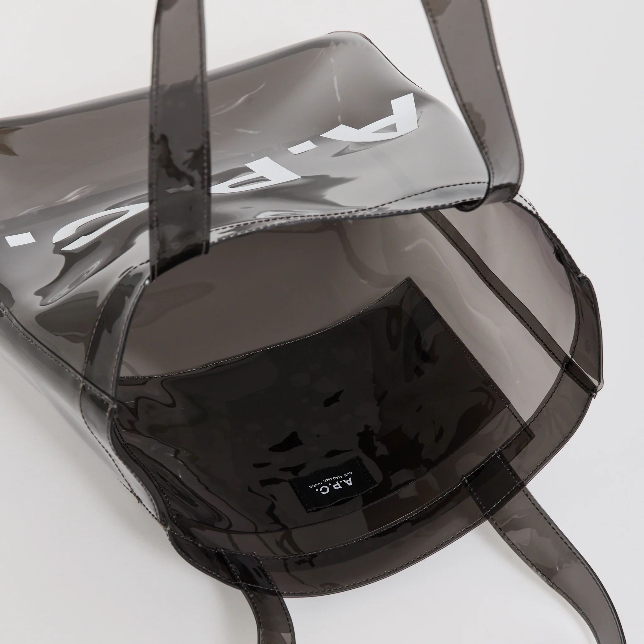 Lou Tote Transparent Anthracite - Image 4