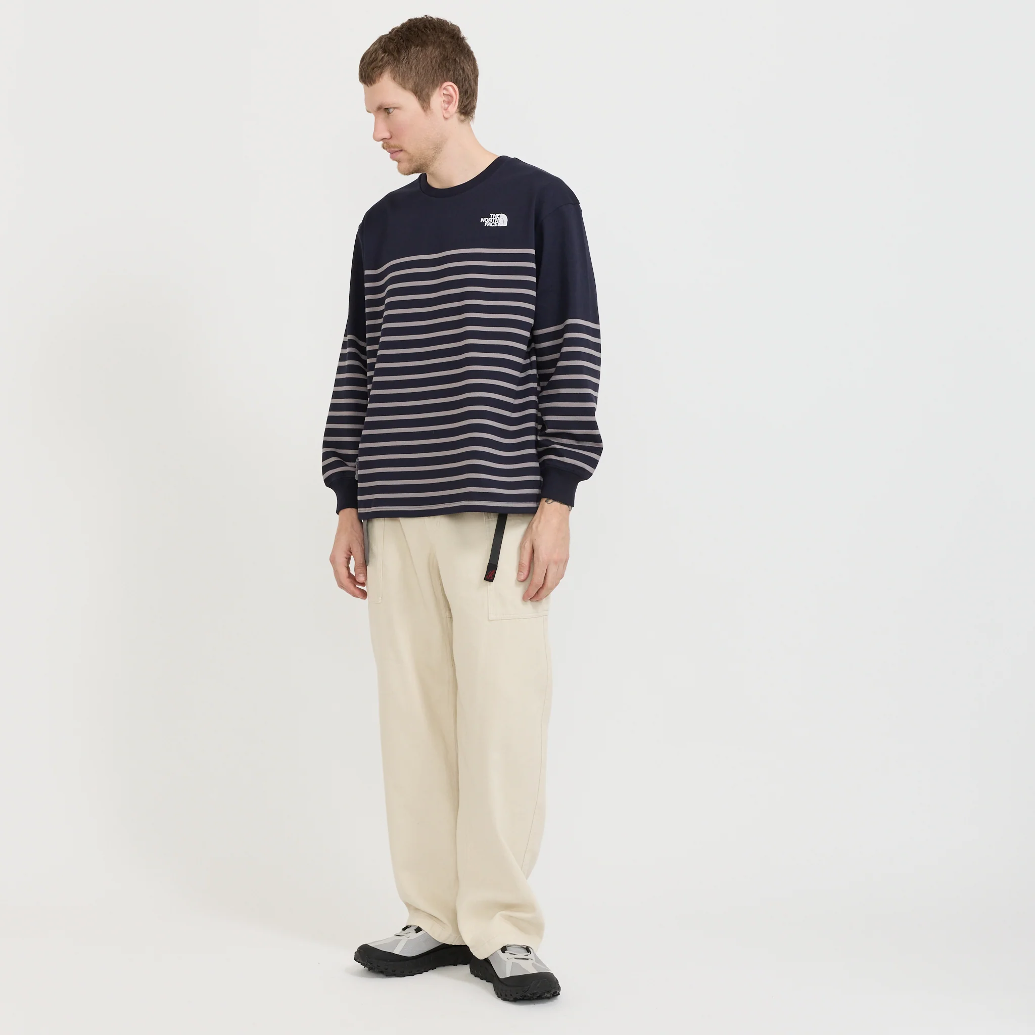 LS Stripe Top Aviator Navy - Image 2