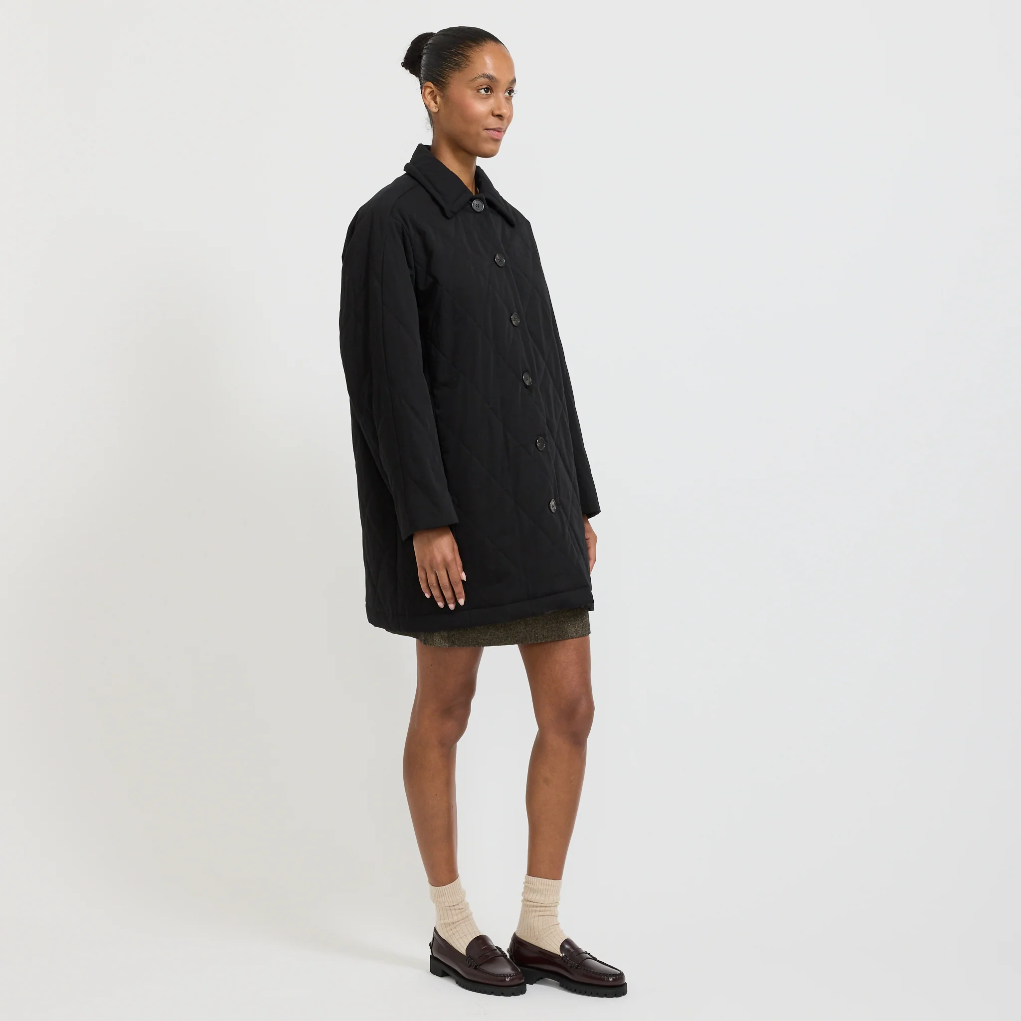 Malia Coat Black - Image 4