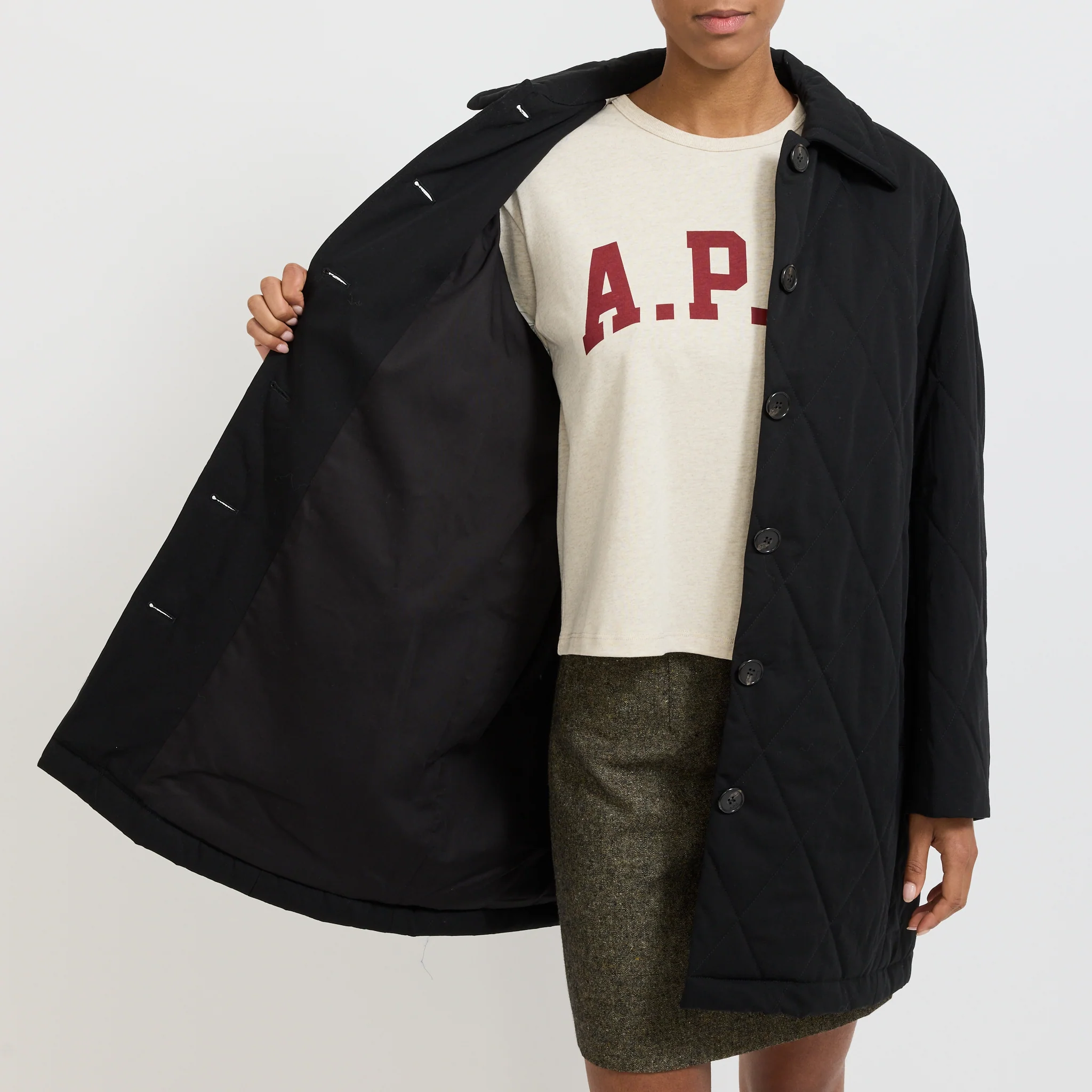 Malia Coat Black - Image 7