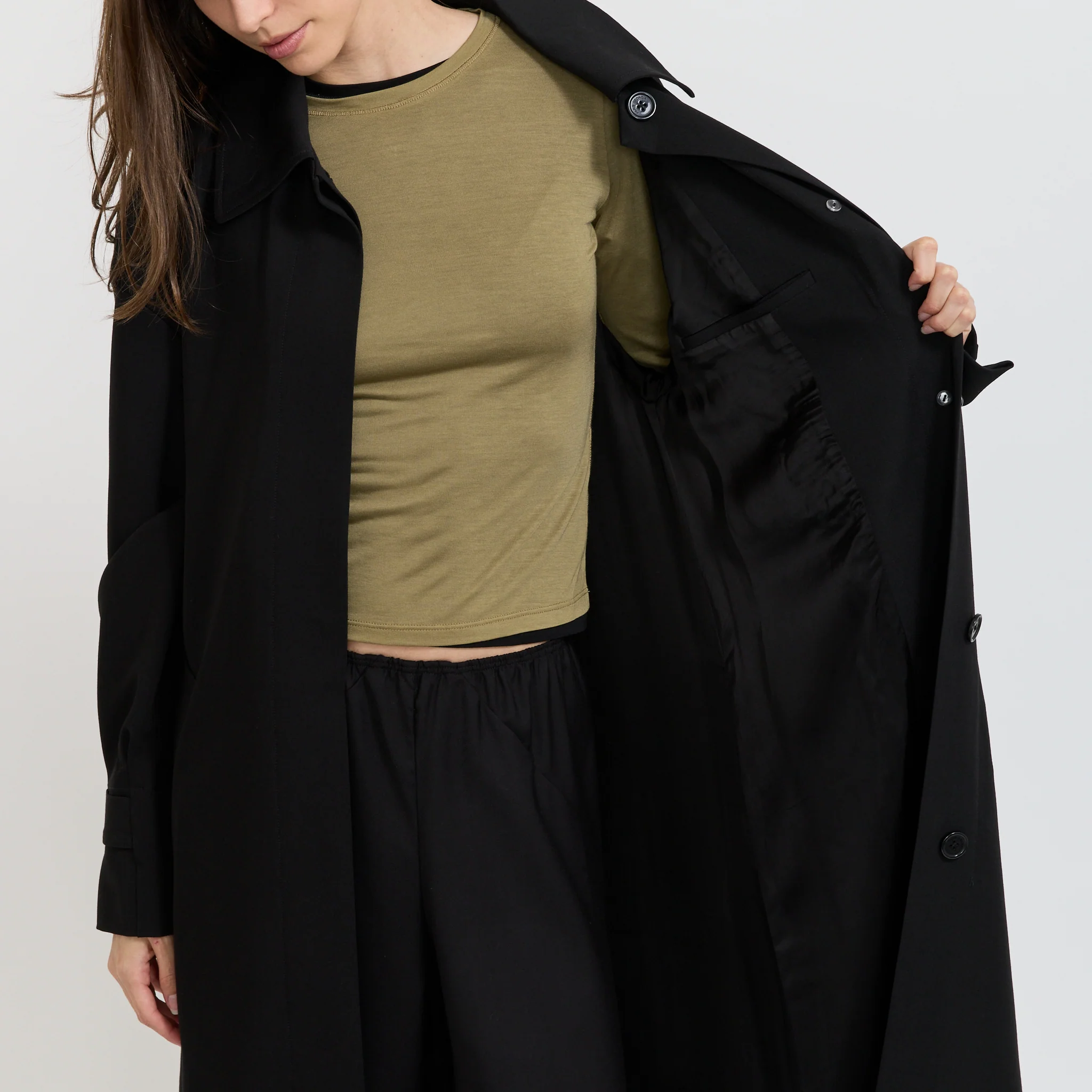 Marianne Trench Black - Image 7