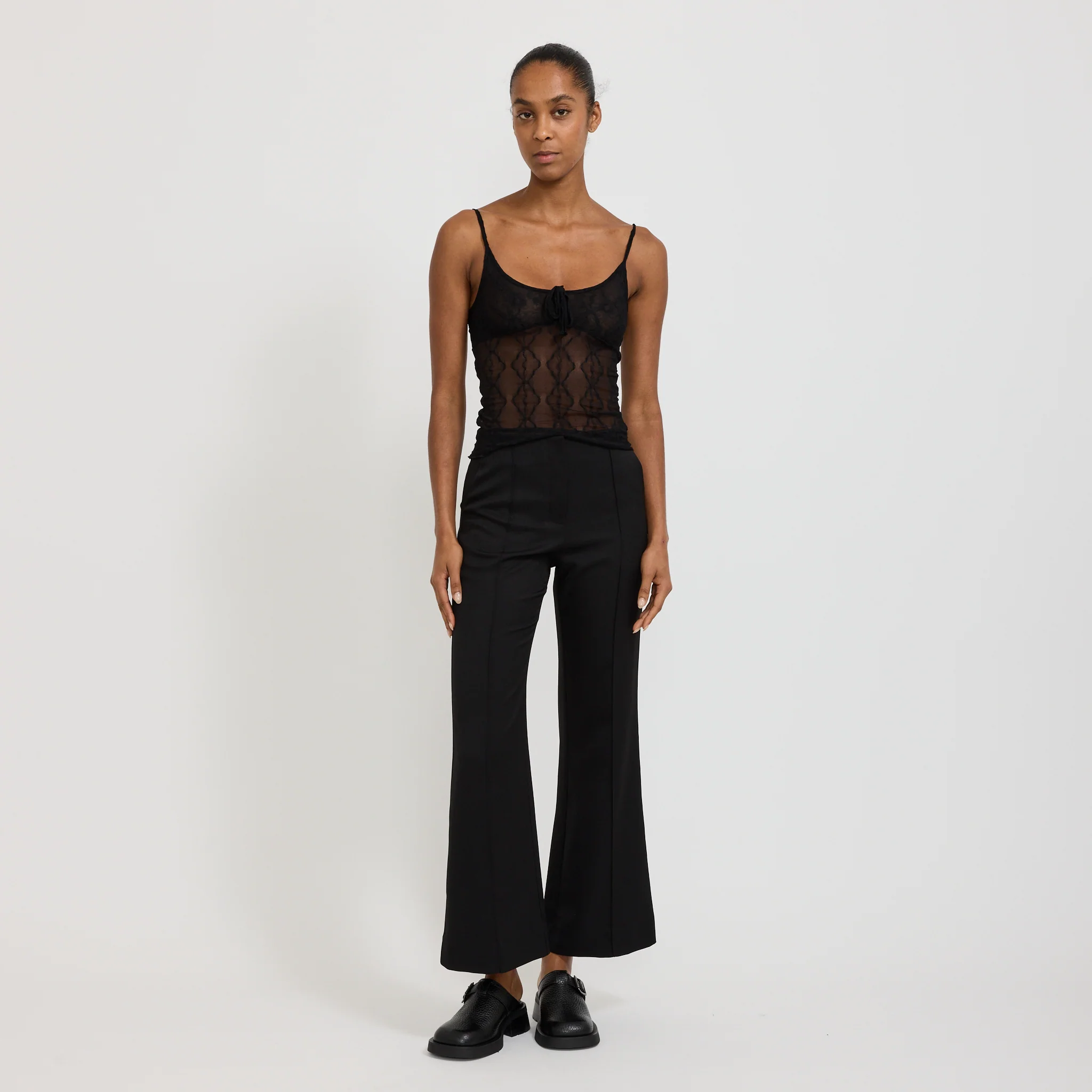 Mariposa Lace Ruched Cami Night - Image 2