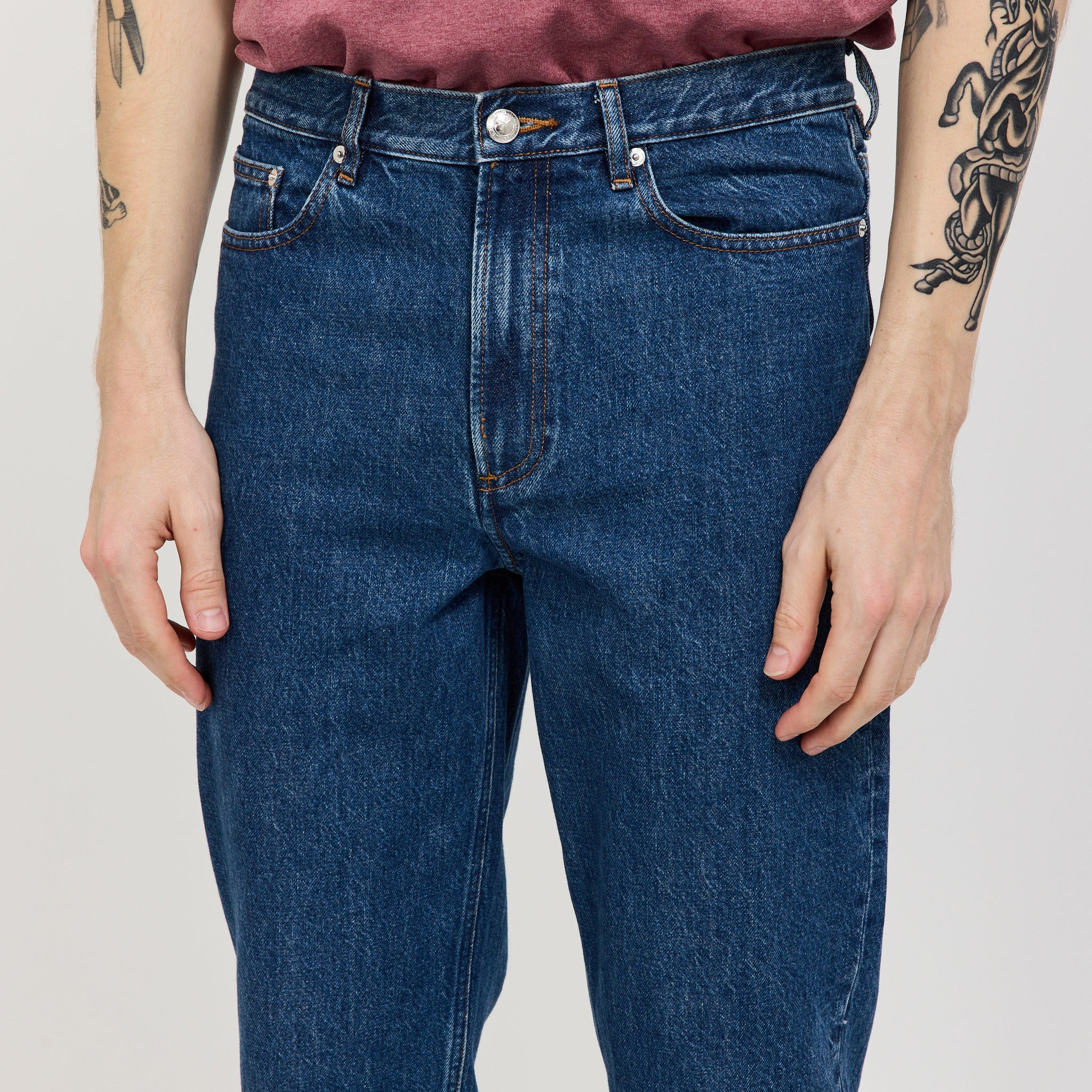 Martin Jean Washed Indigo - Image 5