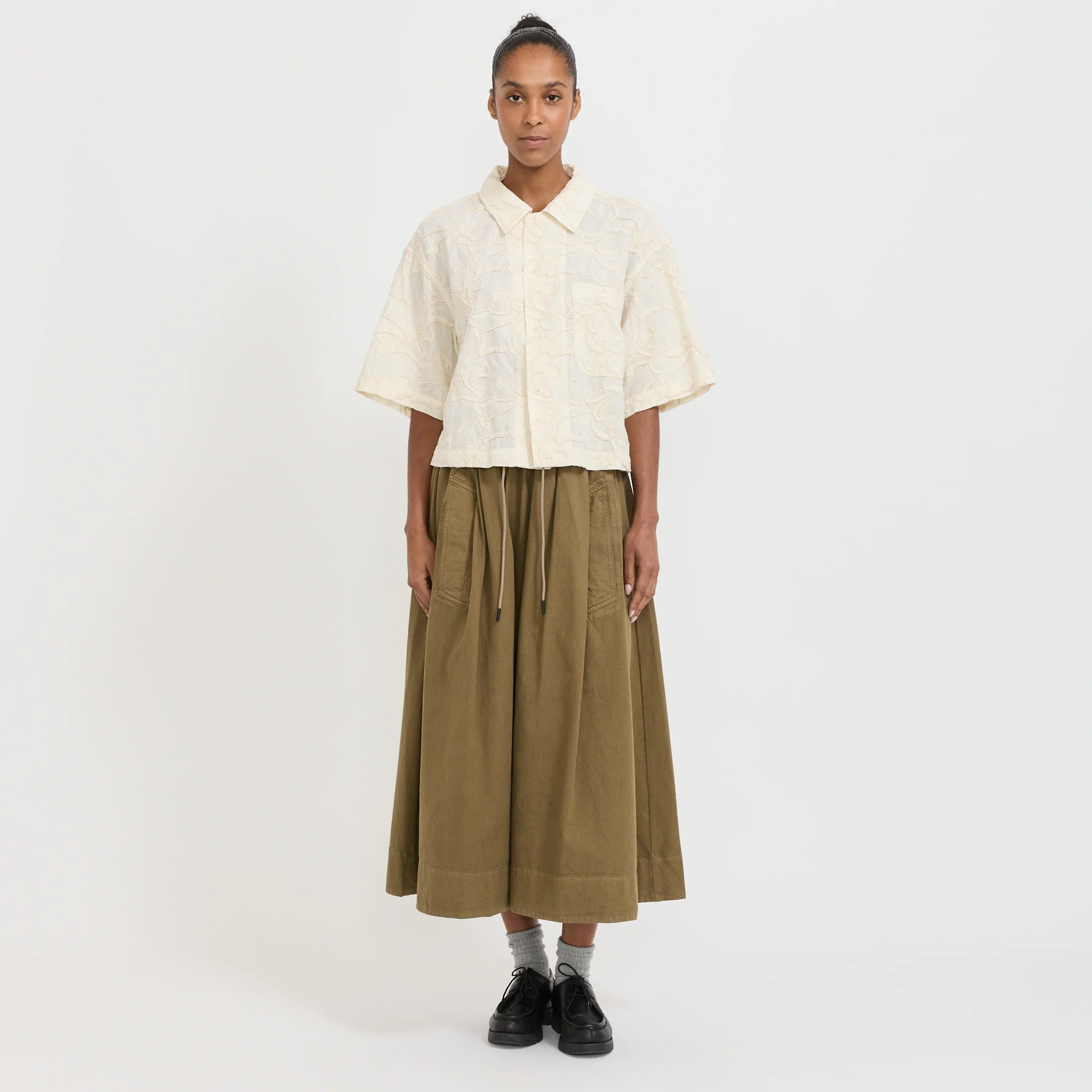 Meadow Skirt Canteen Green