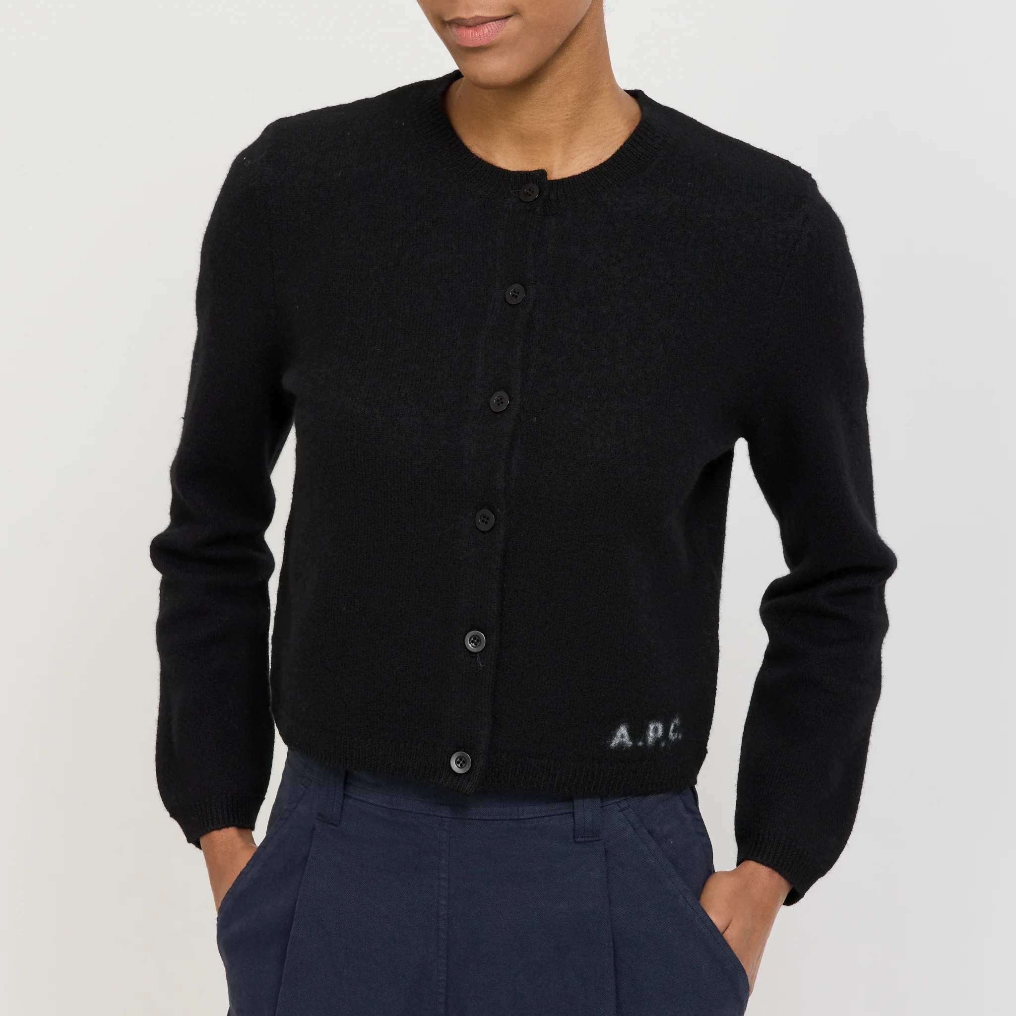 Mila Cardigan Black - Image 5