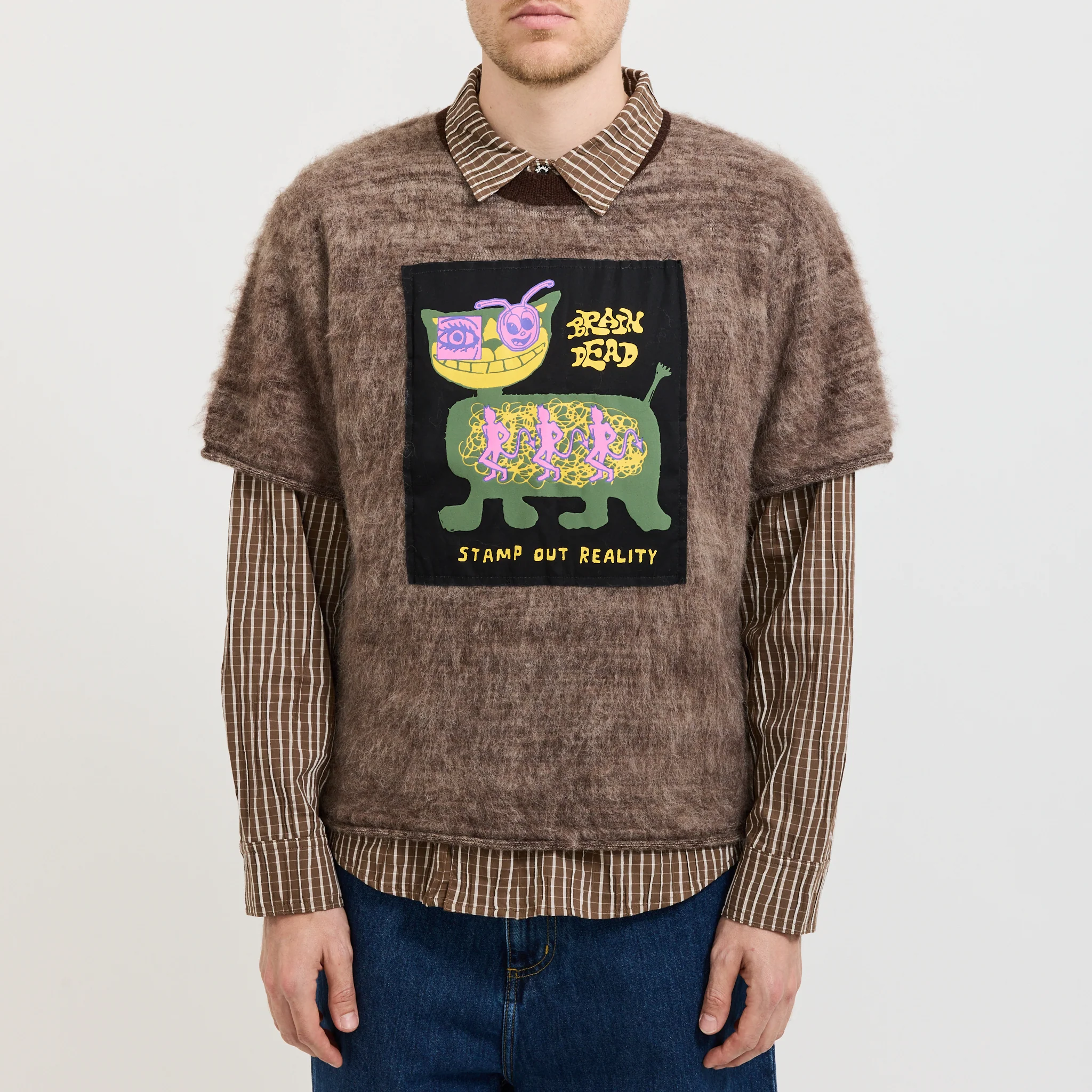 Minzie Short Sleeve Sweater Olive - Image 5