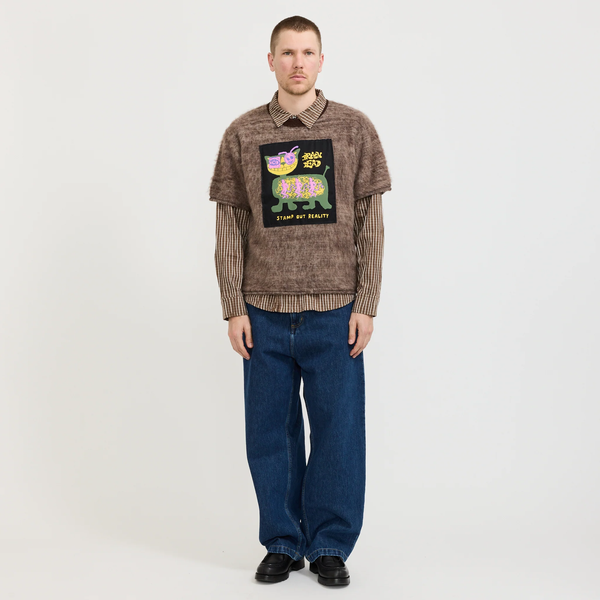 Minzie Short Sleeve Sweater Olive - Image 6