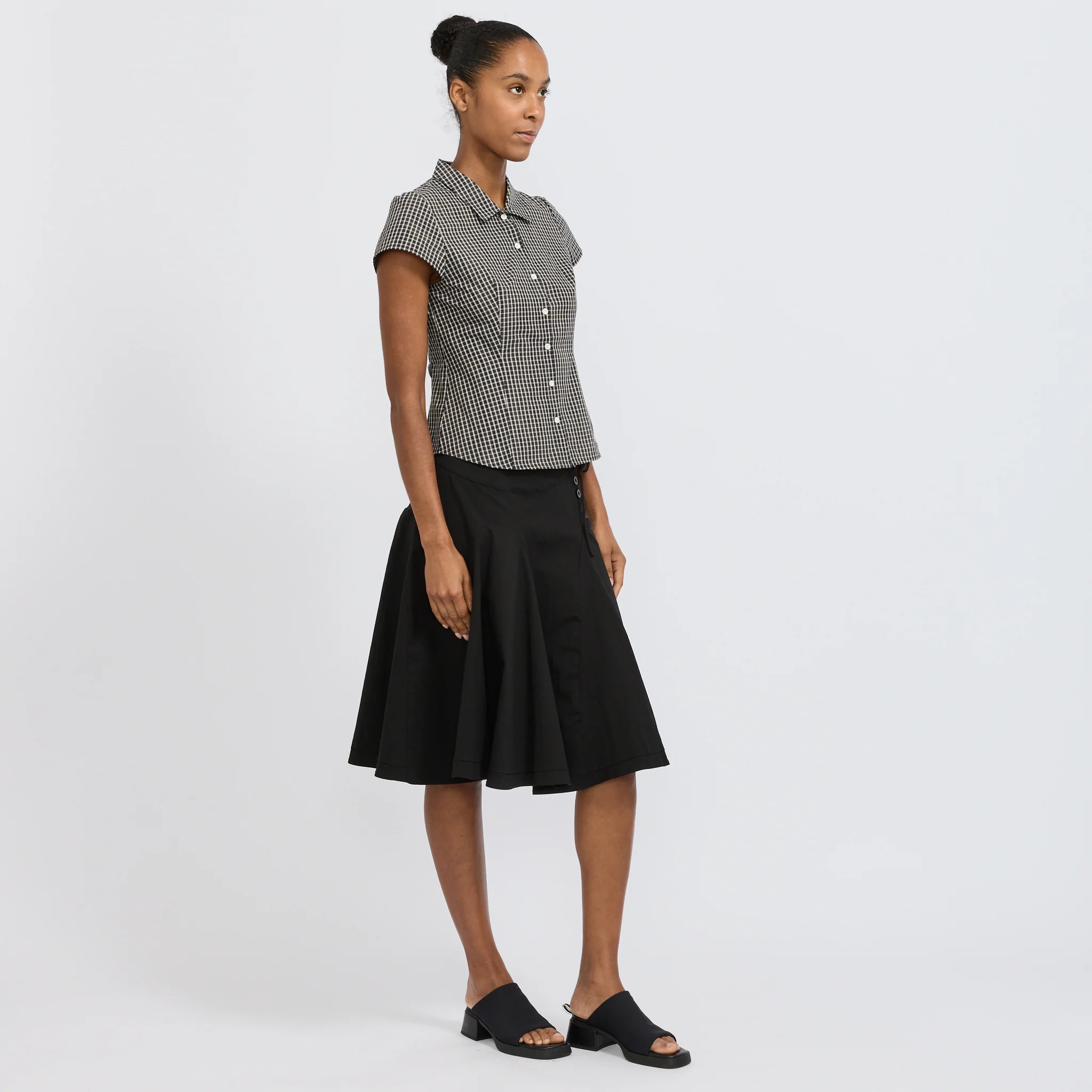 Missy Midi Skirt Onyx - Image 3