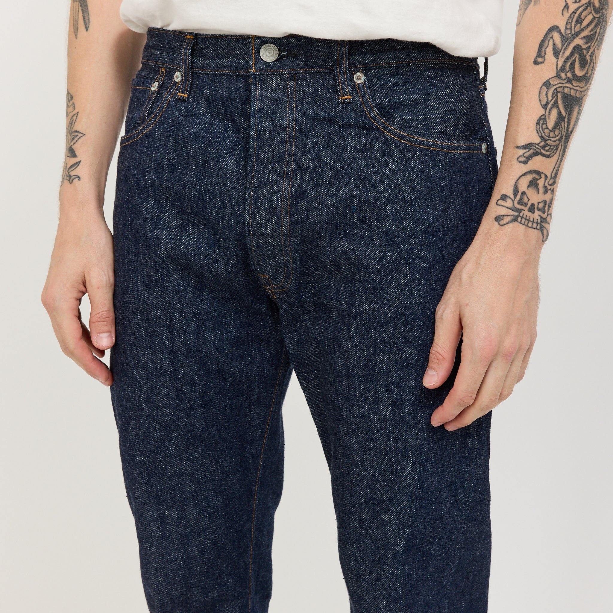 Model 66 Standard Denim Pants One Wash - Image 5