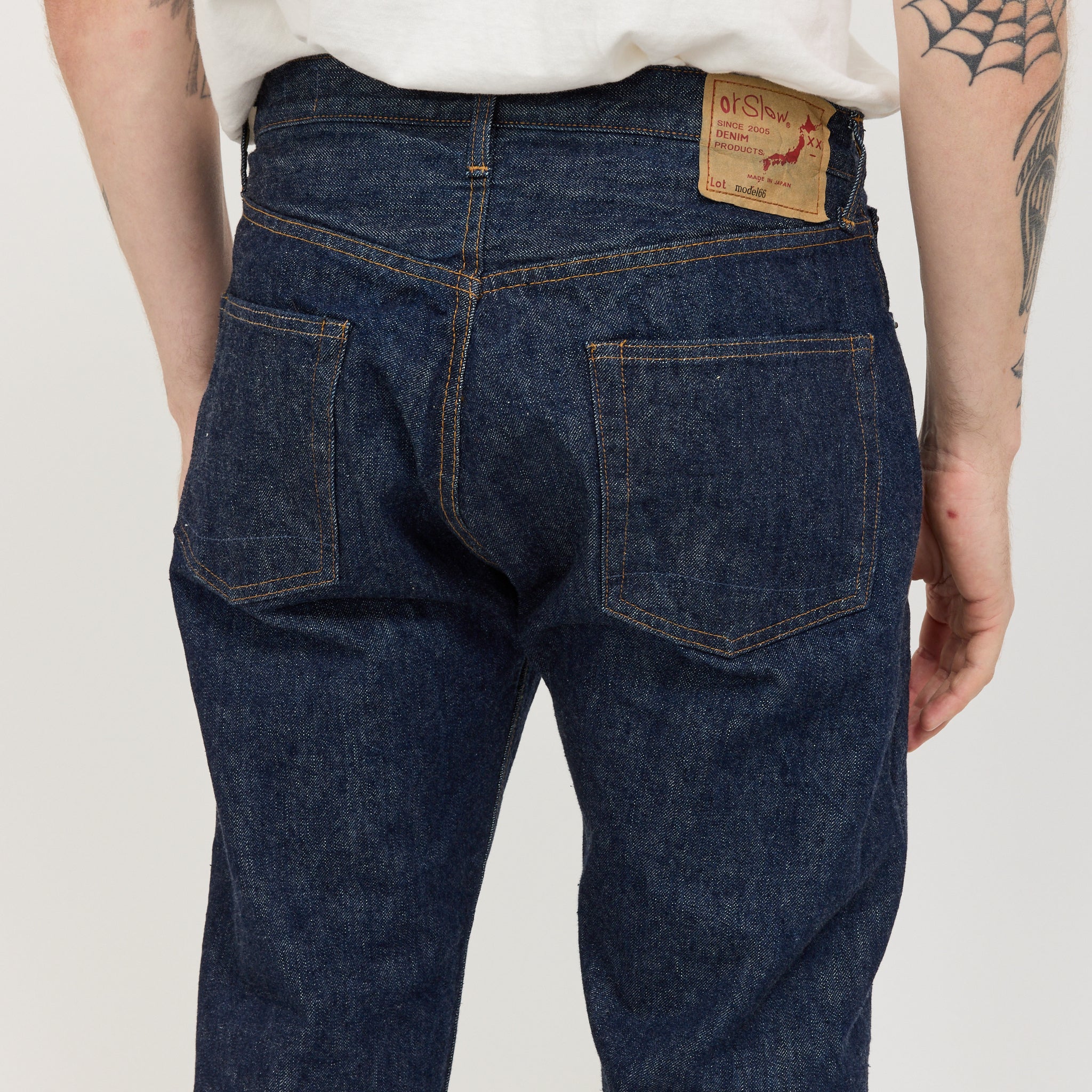 Model 66 Standard Denim Pants One Wash - Image 6