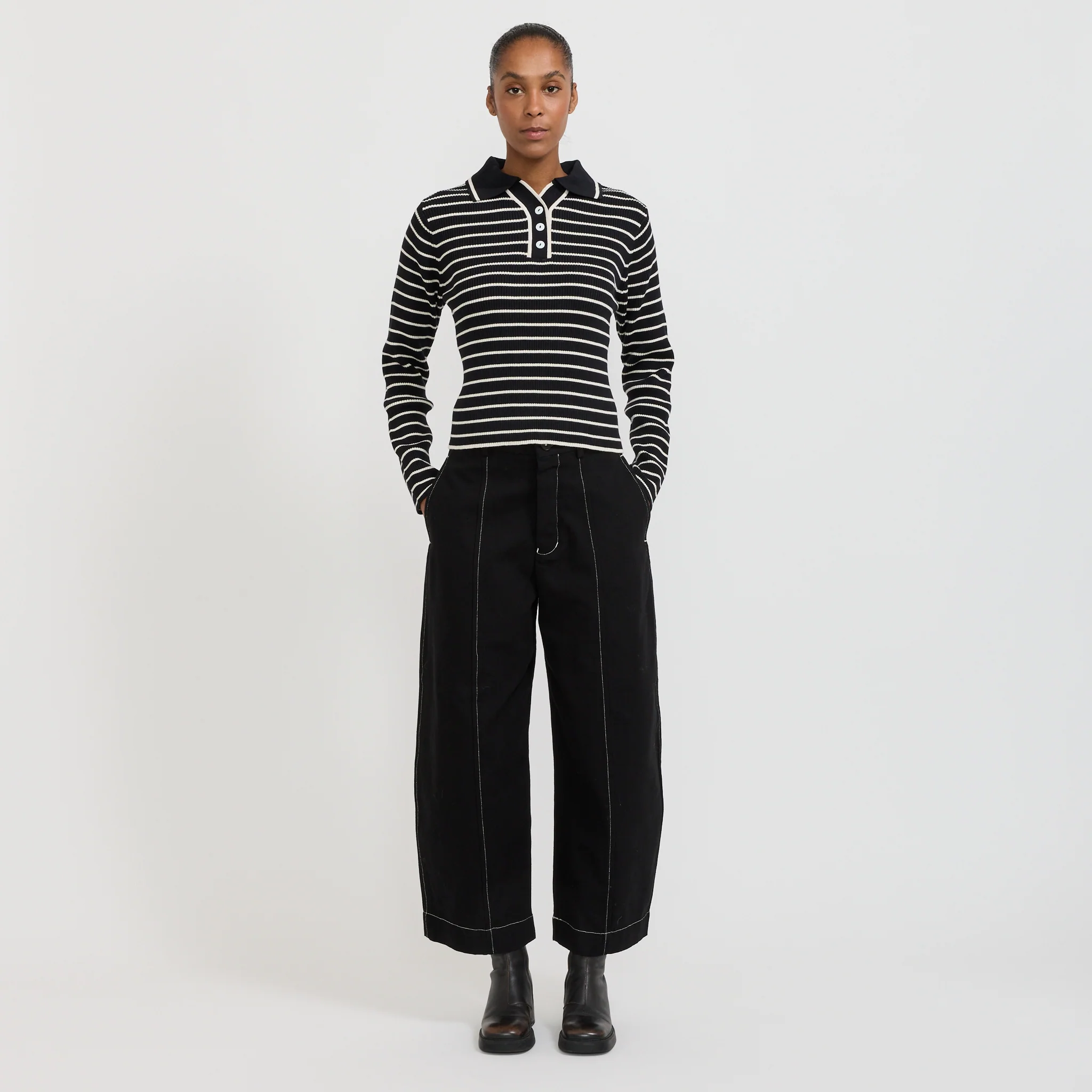 Mural Pant Black - Image 2