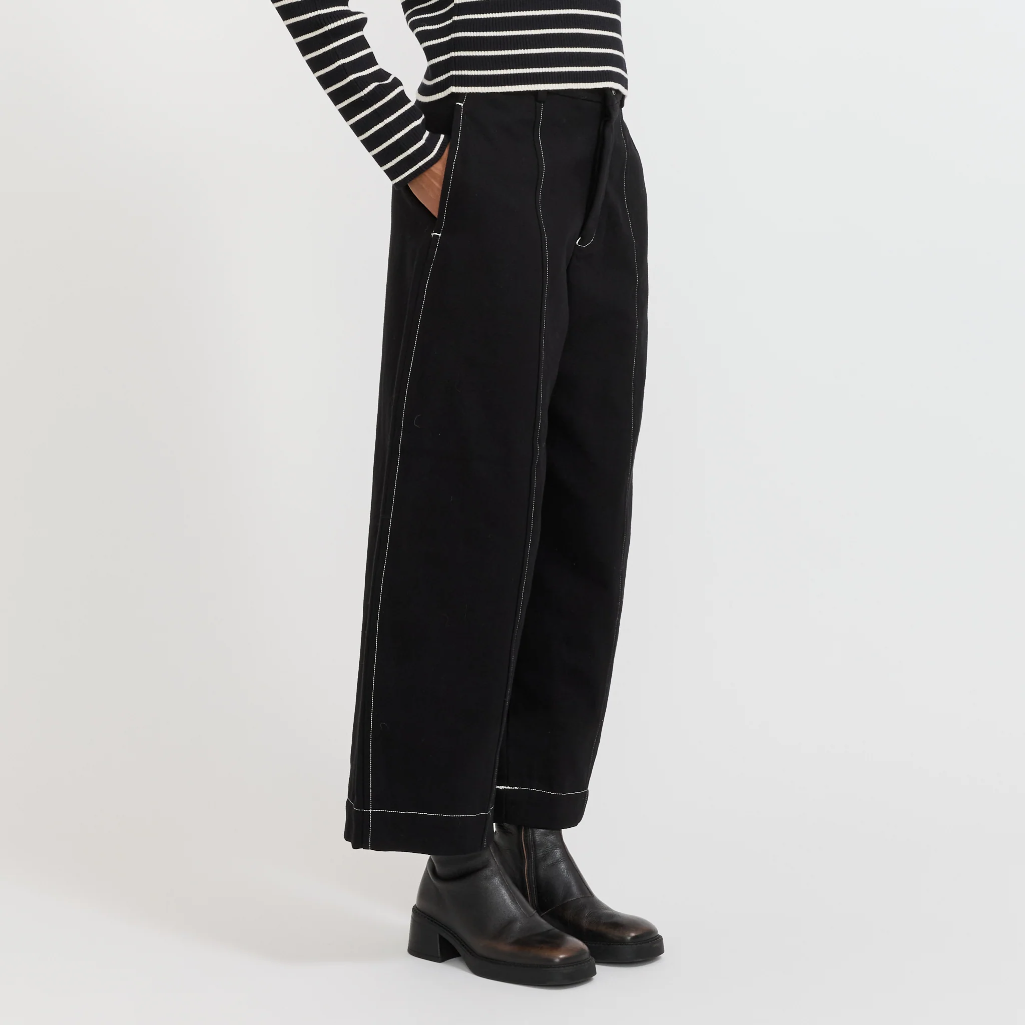 Mural Pant Black - Image 3
