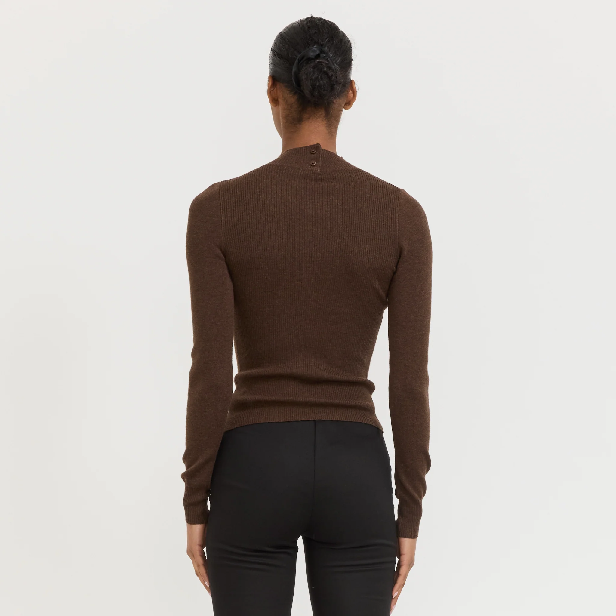 Mylah Cardigan Brown - Image 4