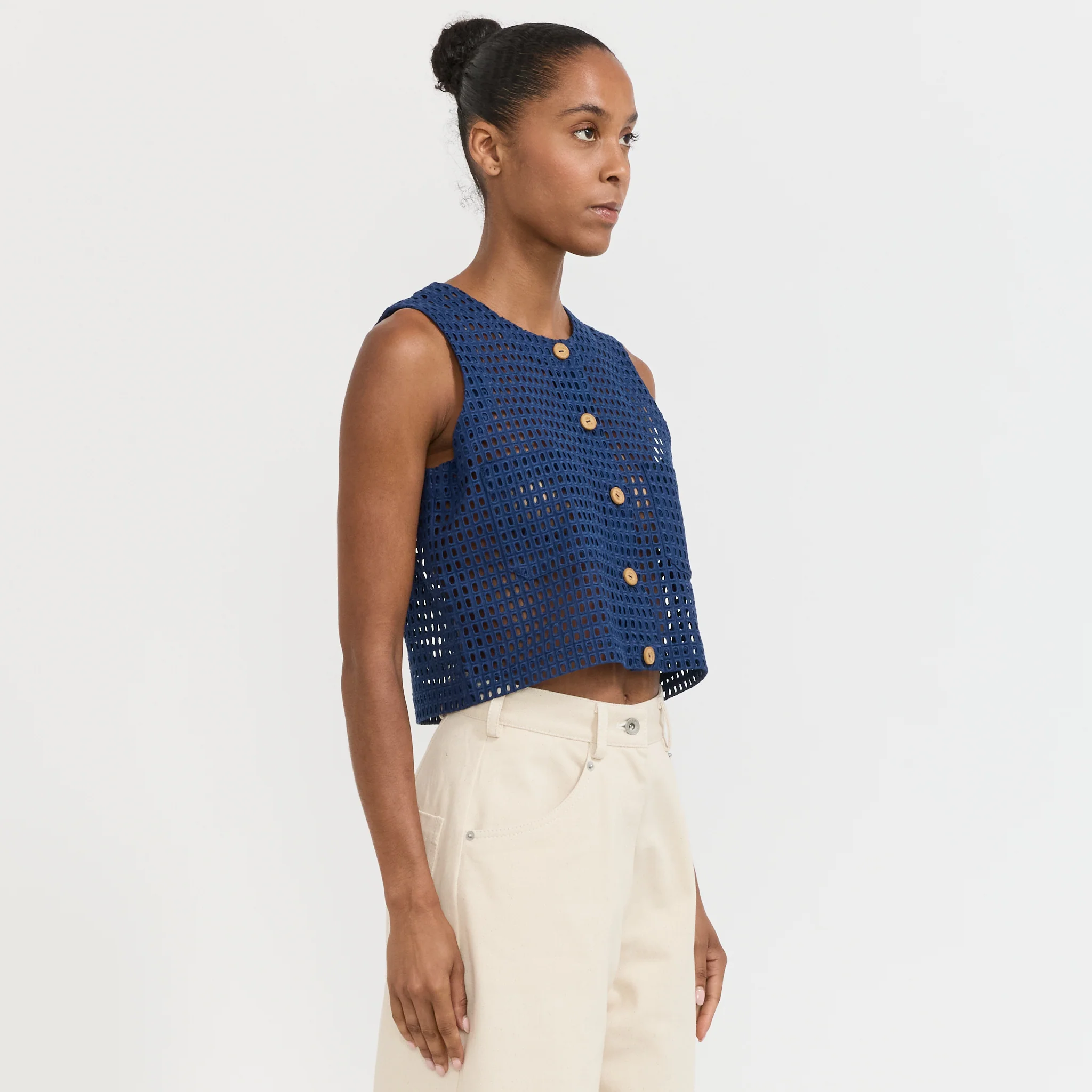 Naa Shirt Indigo - Image 3