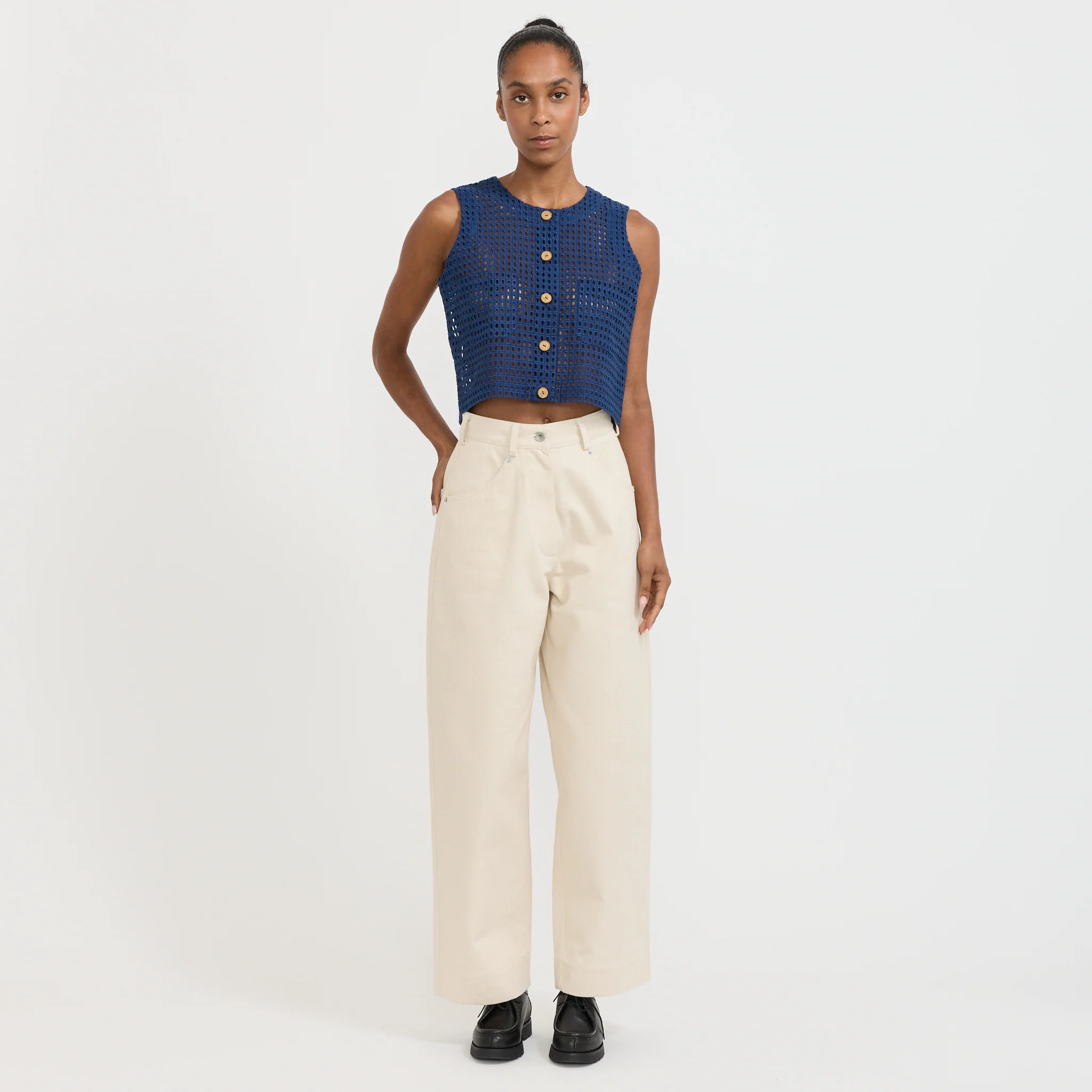Naa Shirt Indigo - Image 6