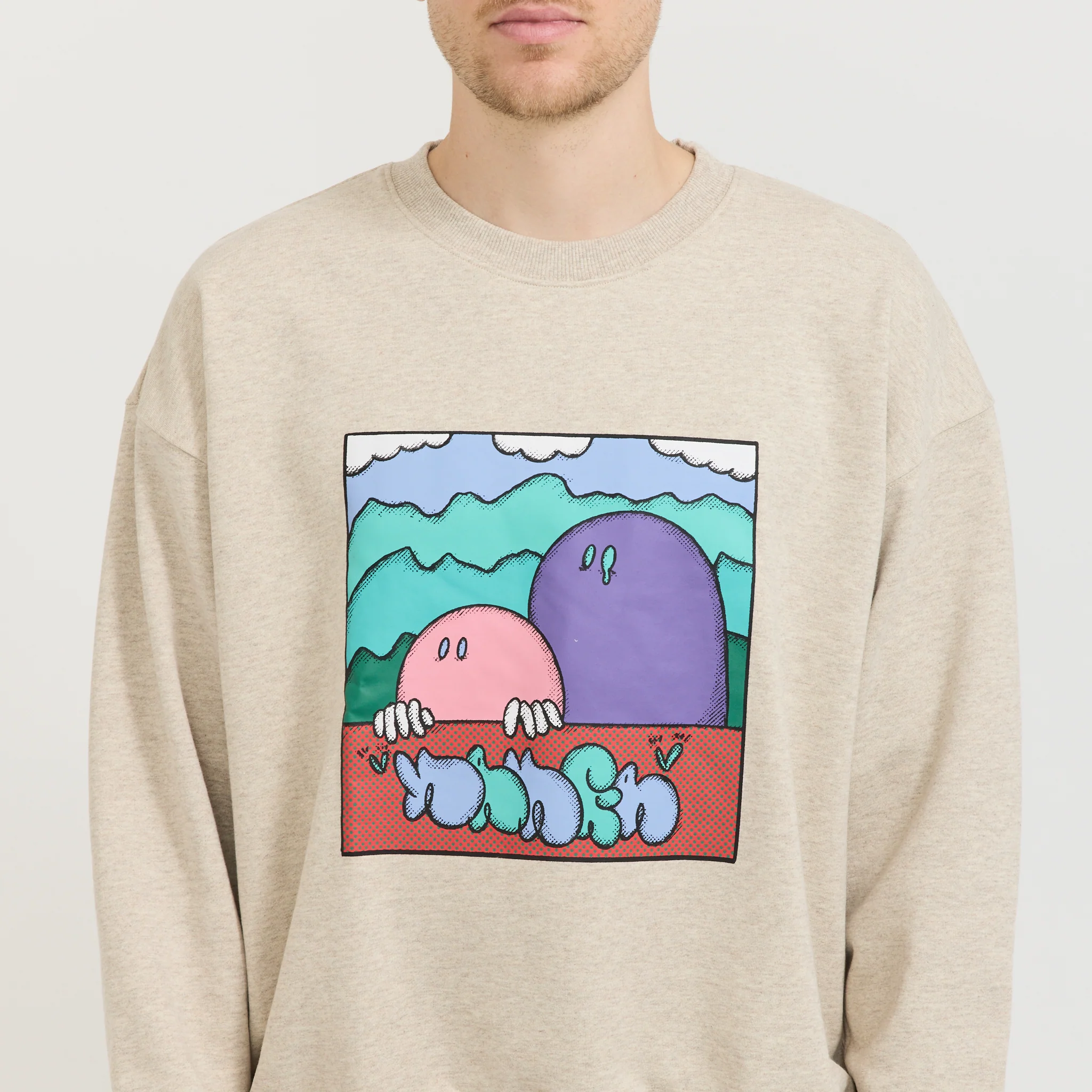 Nanga x Ryuji Kamiyama Sweat Oatmeal - Image 5