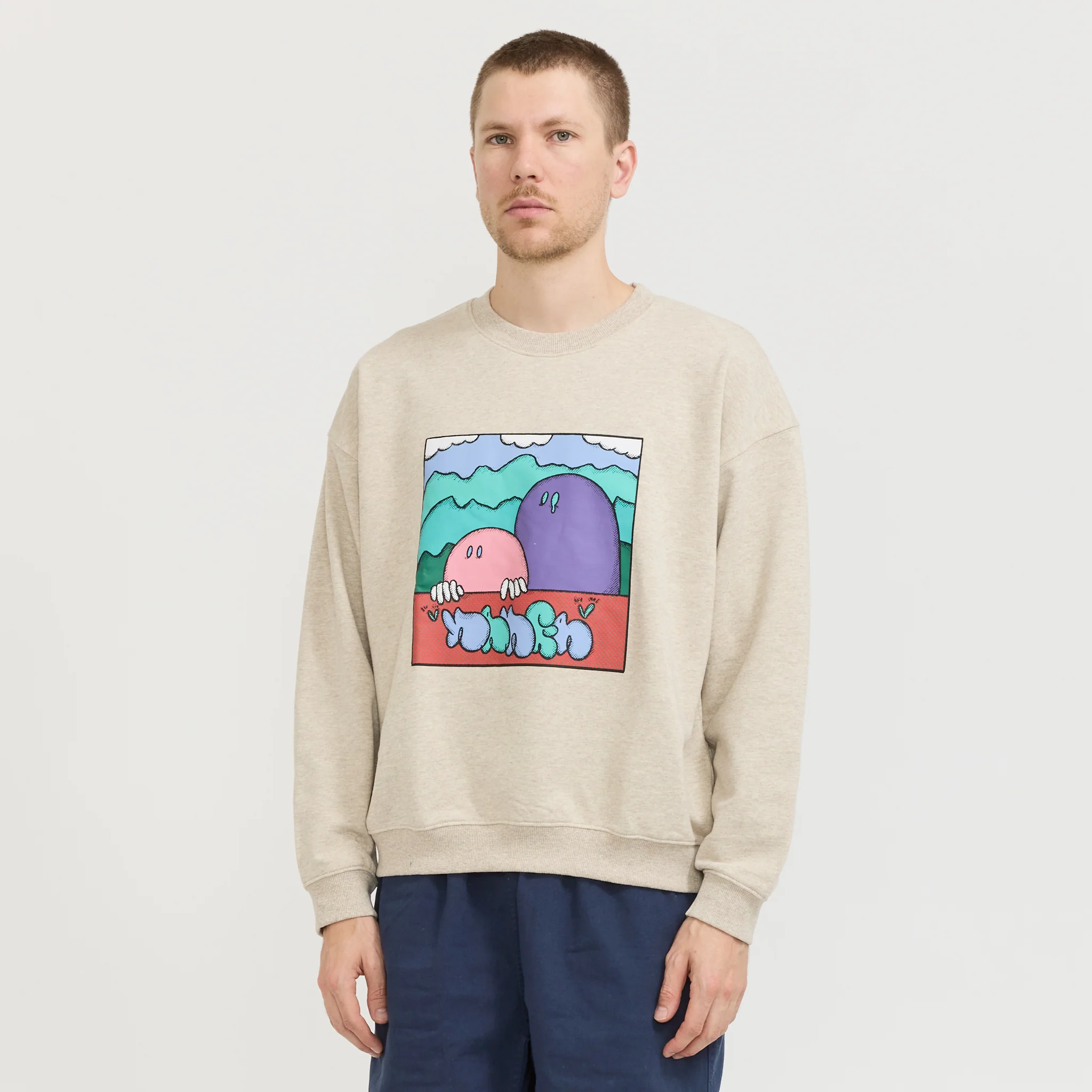 Nanga x Ryuji Kamiyama Sweat Oatmeal - Image 7