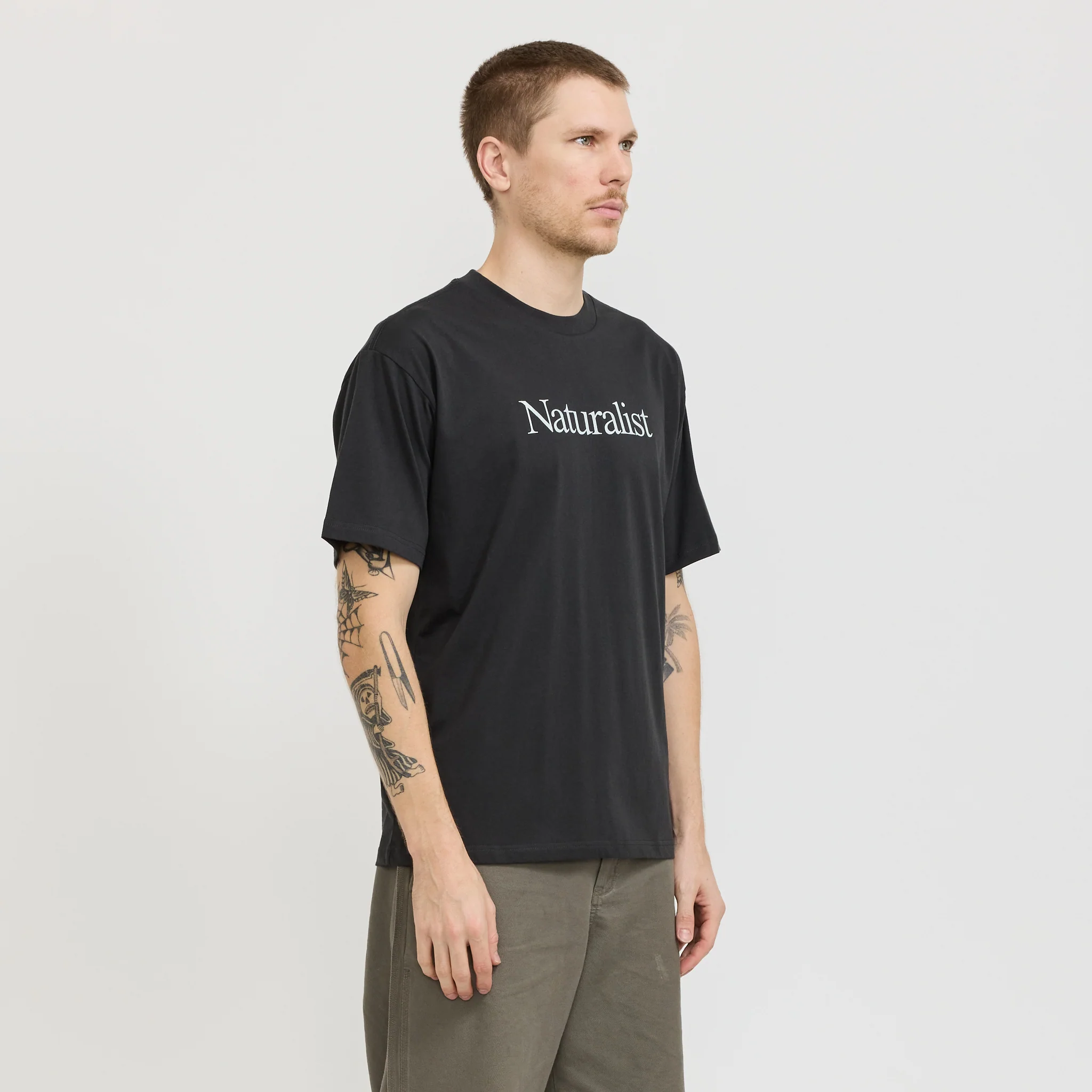 Naturalist T-Shirt Black - Image 3