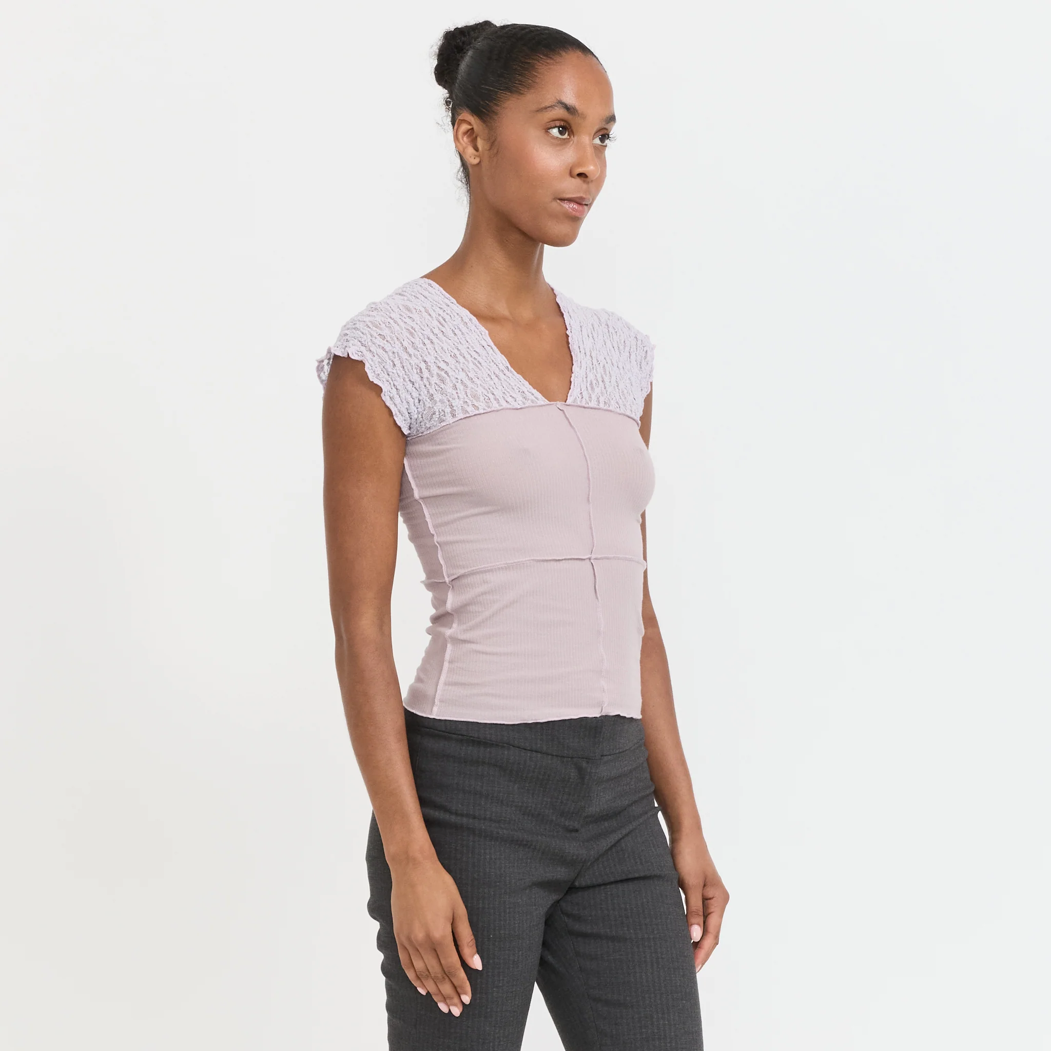 Nehru Tank Cylin/Verbe Purple - Image 3