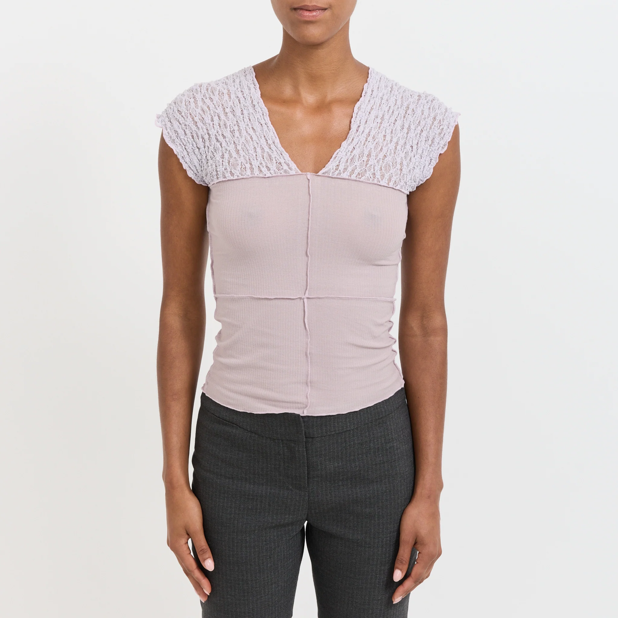 Nehru Tank Cylin/Verbe Purple - Image 5