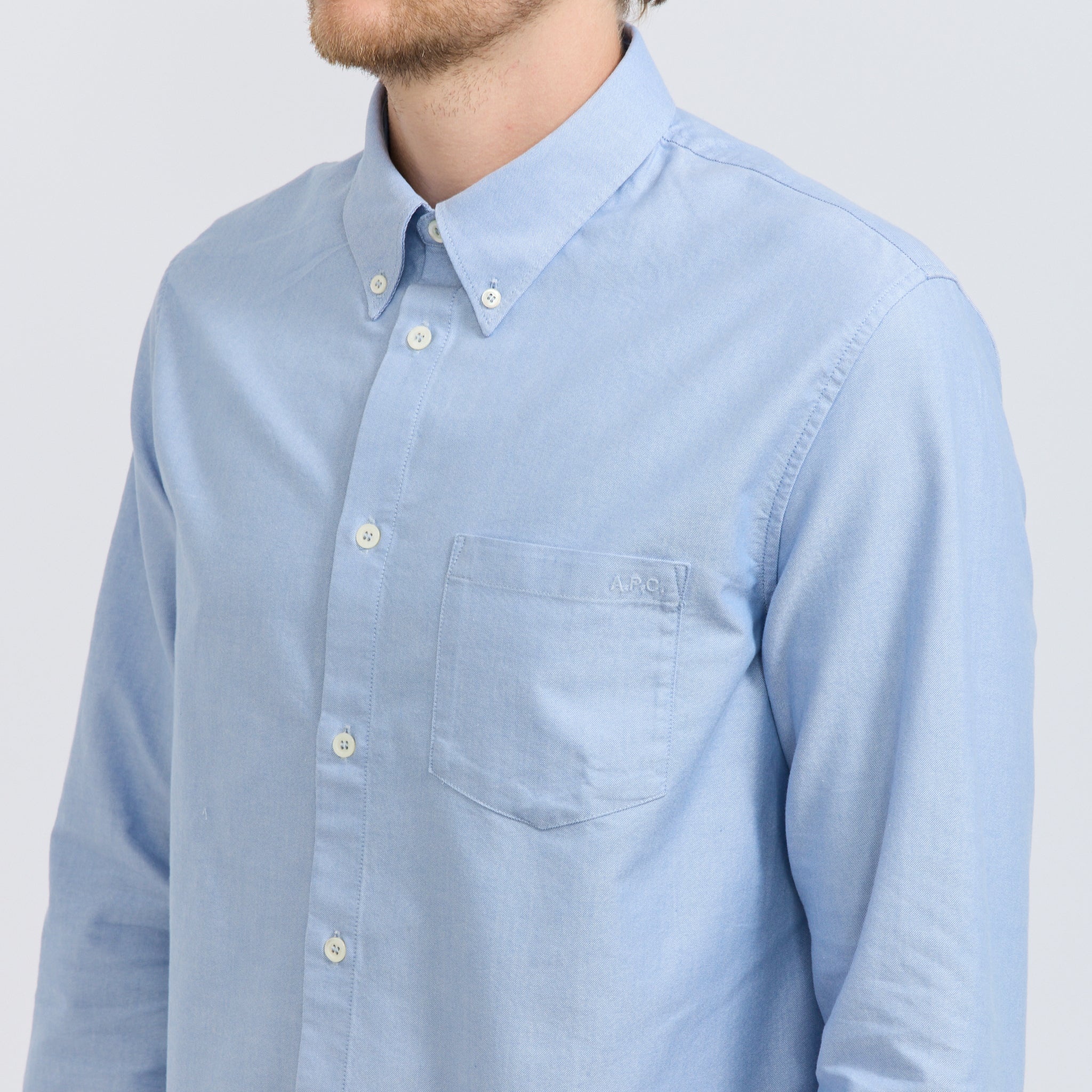 New Greg Shirt Light Blue - Image 6