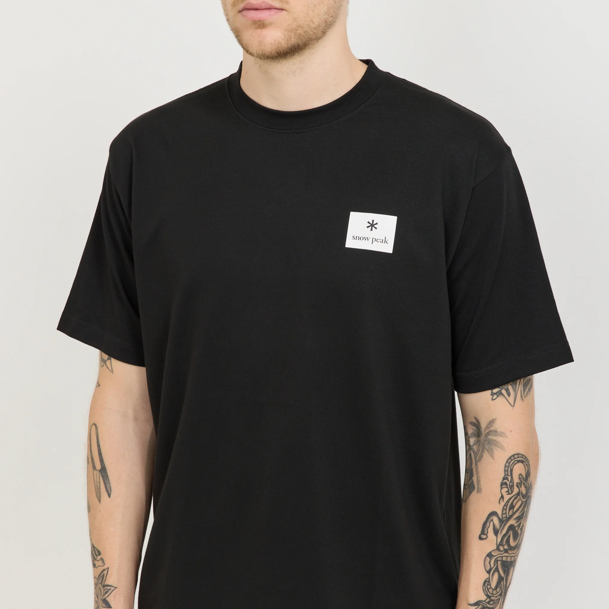 New Standard Square Logo T-Shirt Black - Image 5