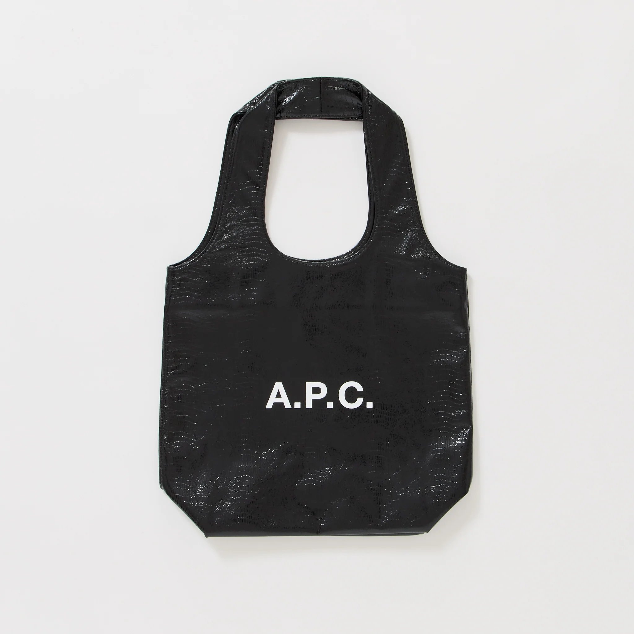Ninon Tote Small Black Metallic