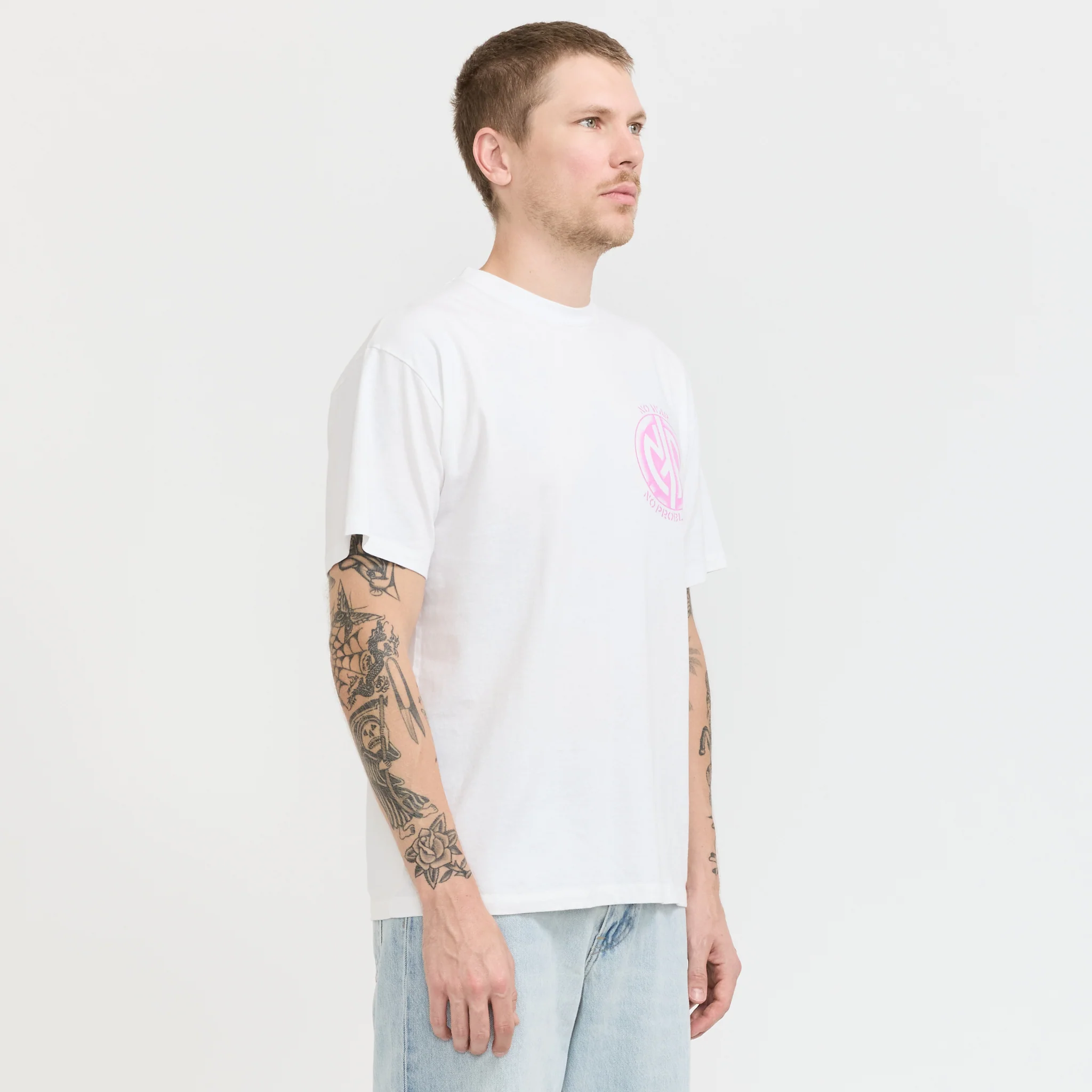 No War SS Tee White - Image 3