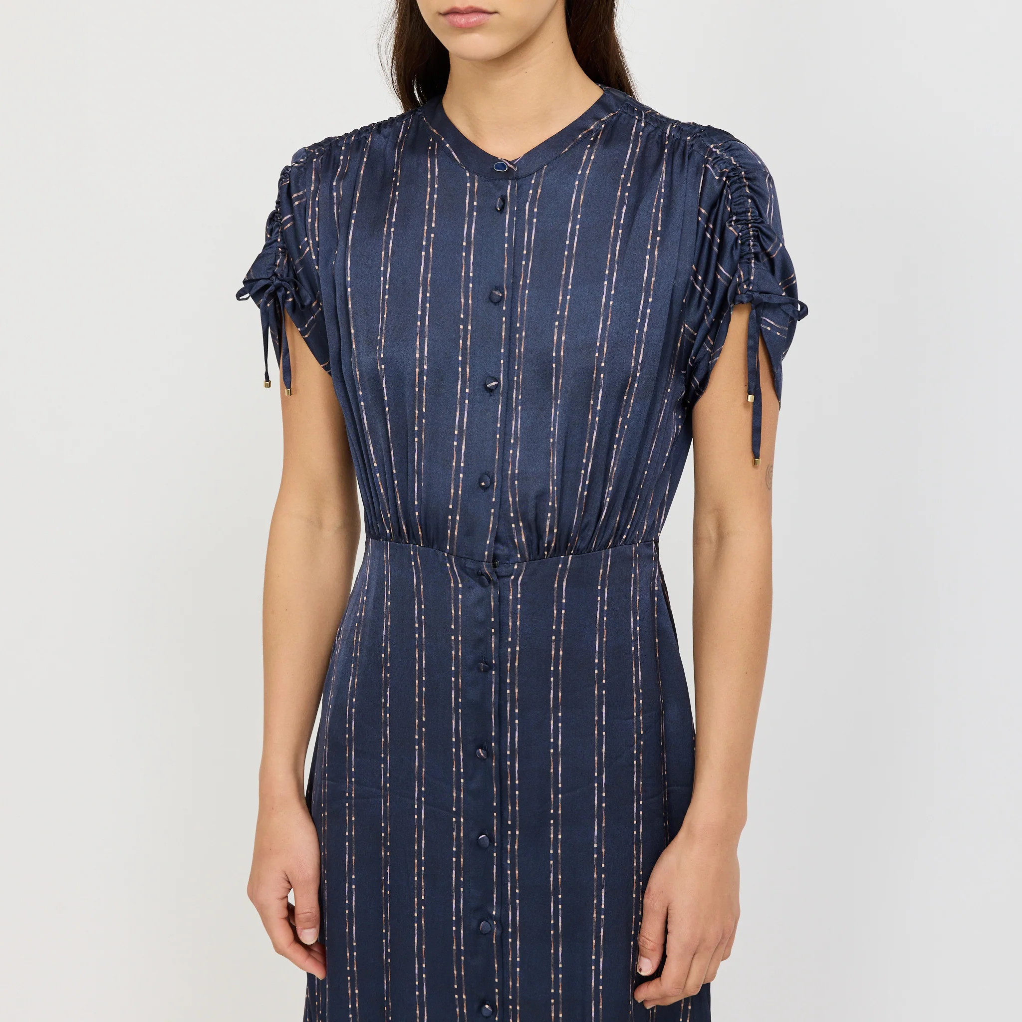 Nolong Dress Navy Plumik - Image 4