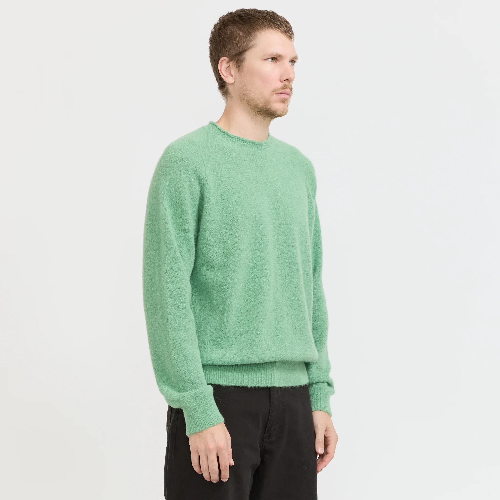 Nordevik Baby Alpaca Sweater Peapod - Image 3