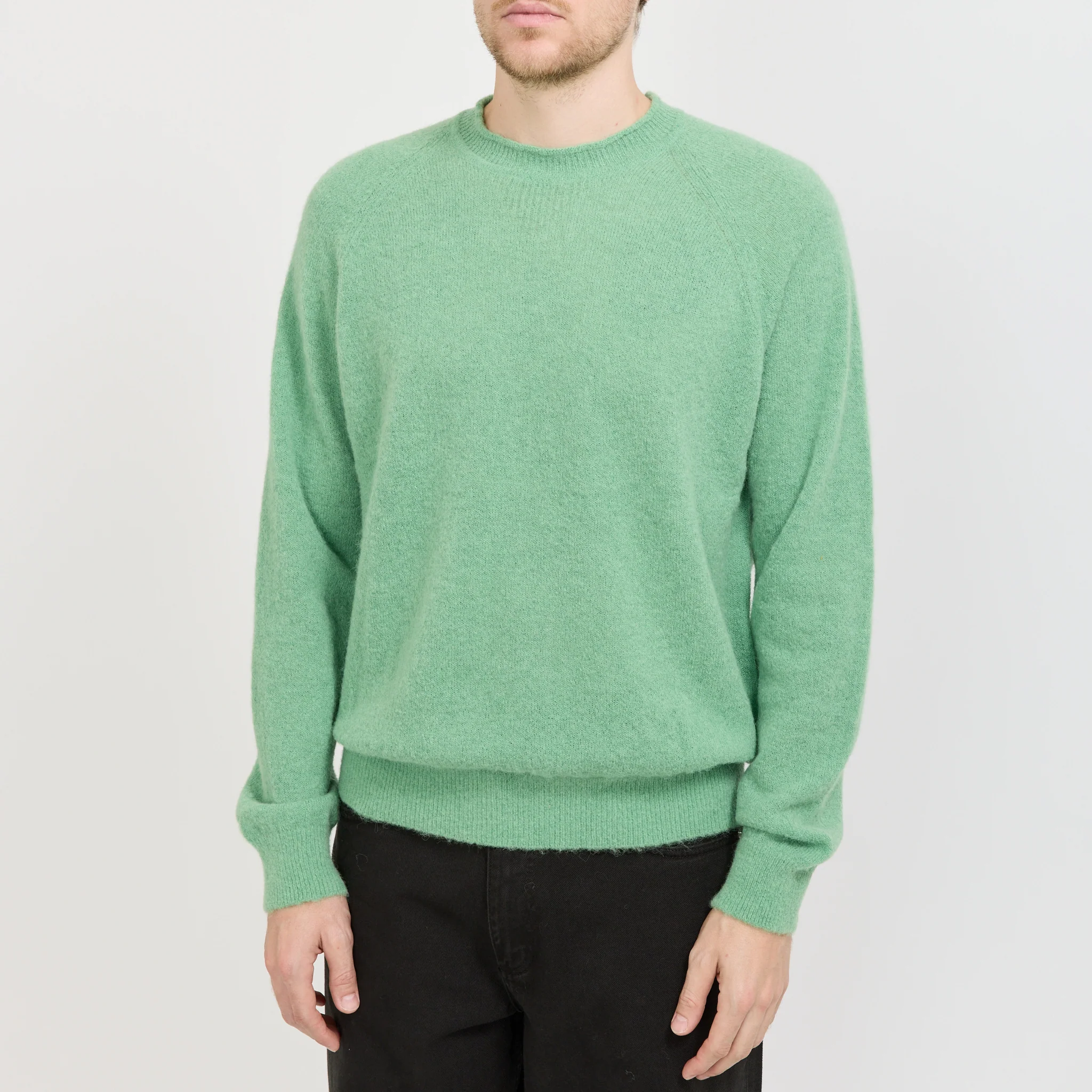 Nordevik Baby Alpaca Sweater Peapod - Image 4