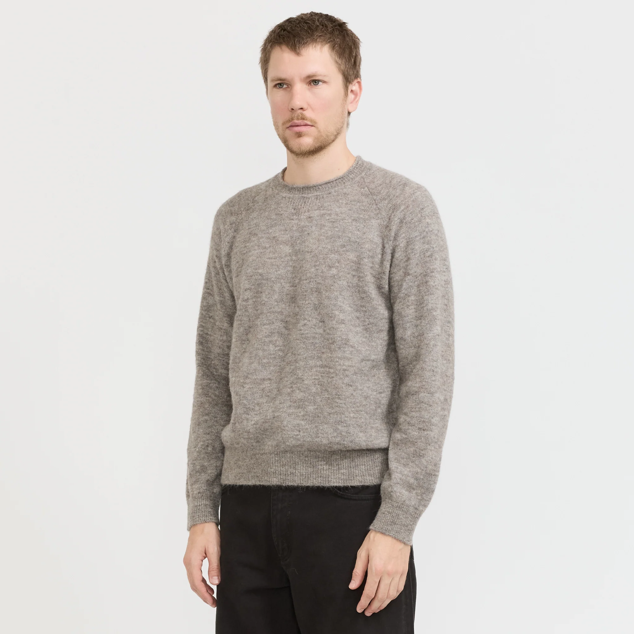 Nordevik Baby Alpaca Sweater Walnut