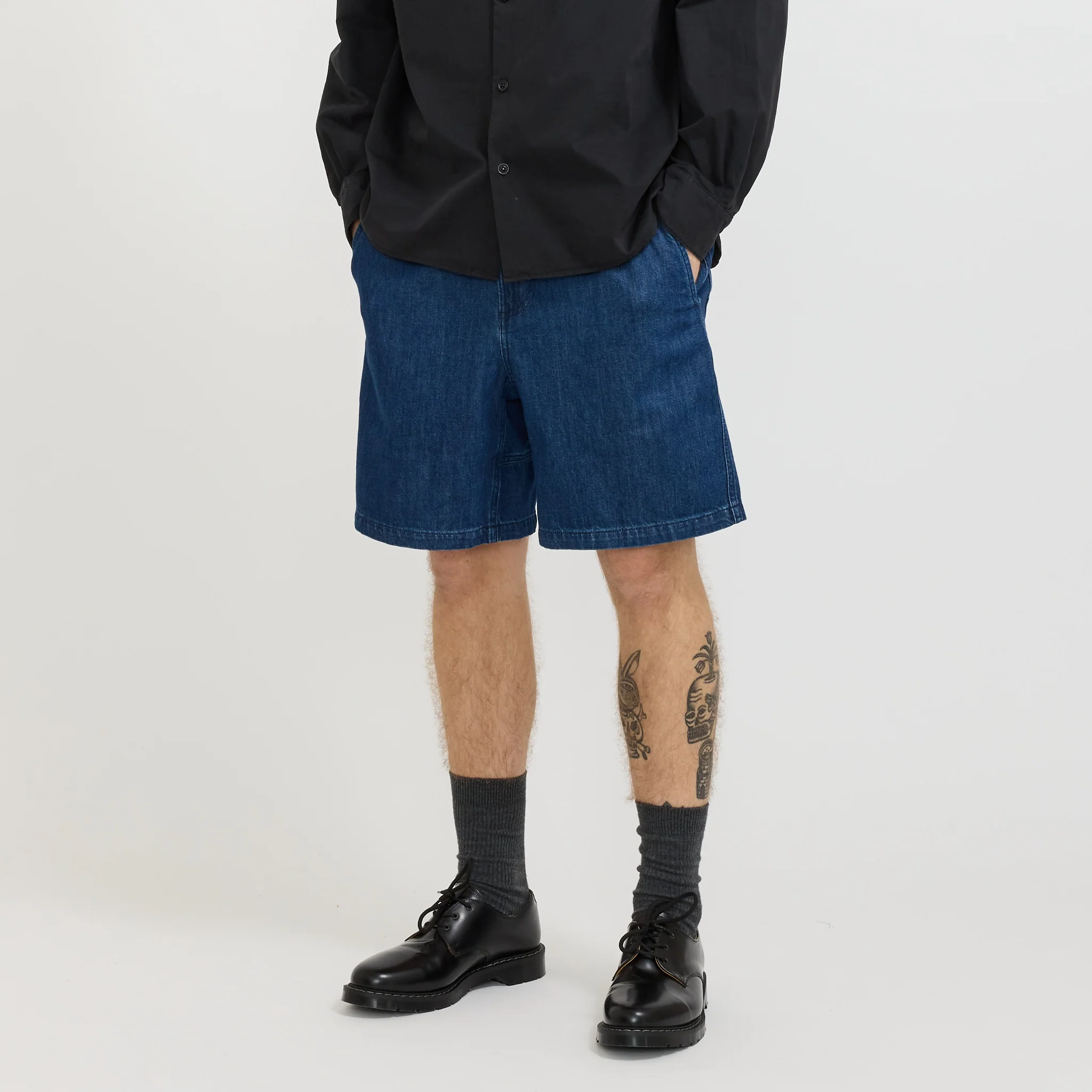 Norris Shorts Indigo - Image 6