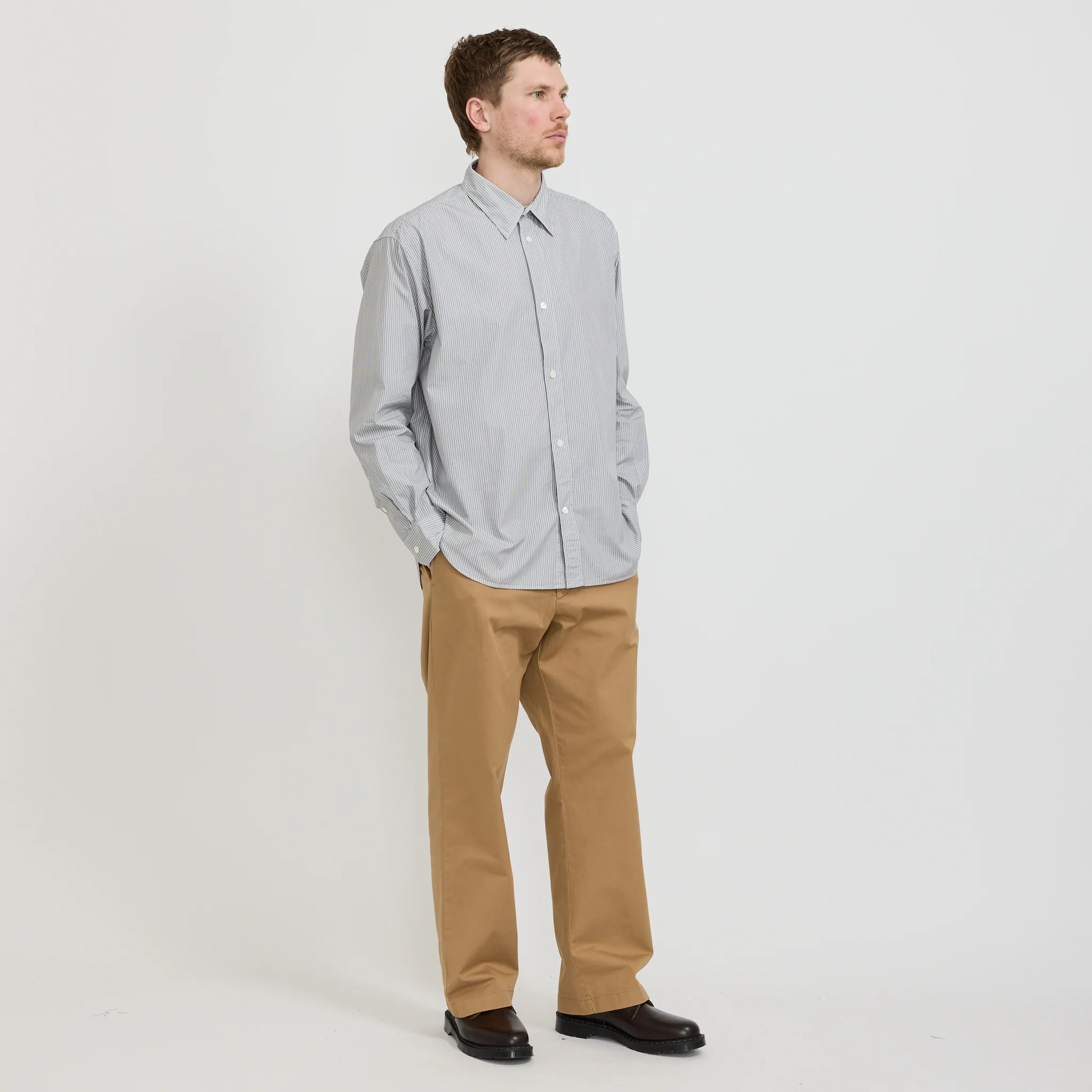 Norse Standard Wide Chino Utility Khaki - Image 2
