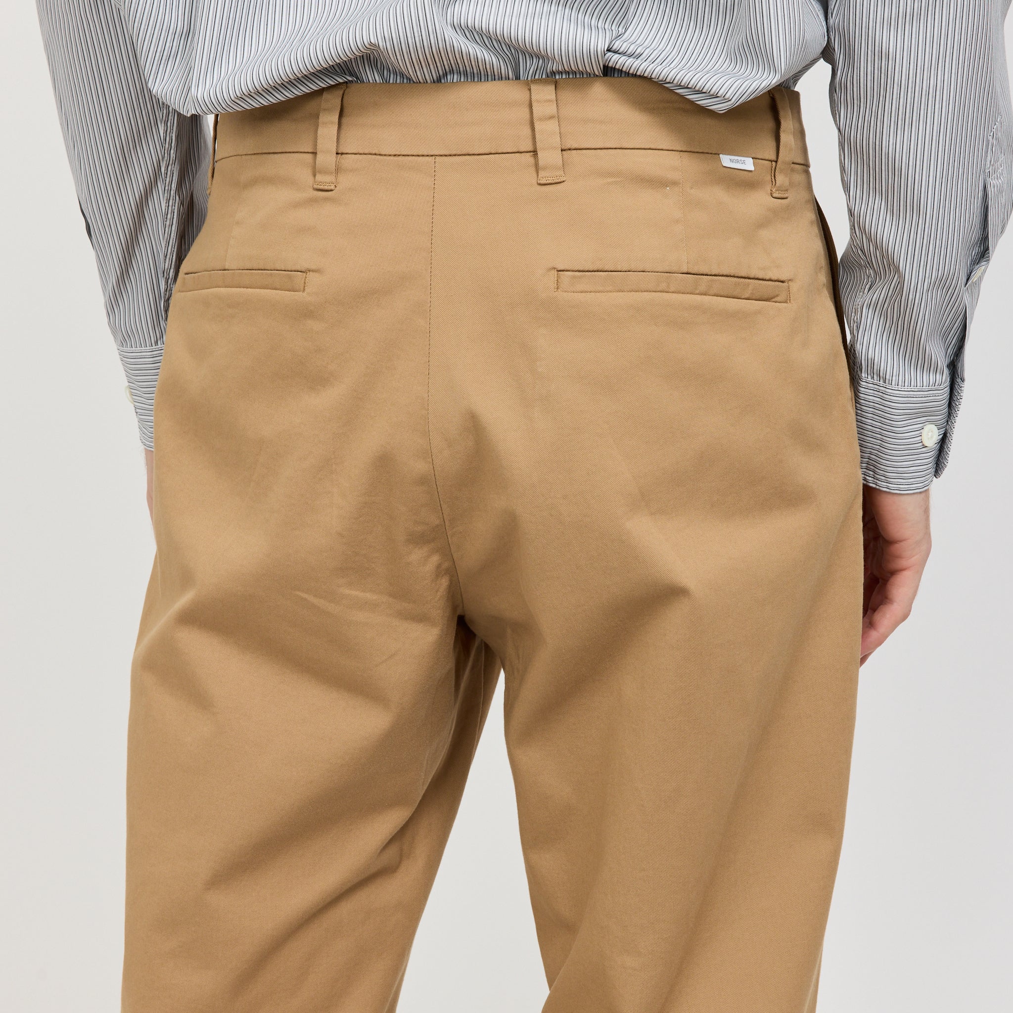 Norse Standard Wide Chino Utility Khaki - Image 7