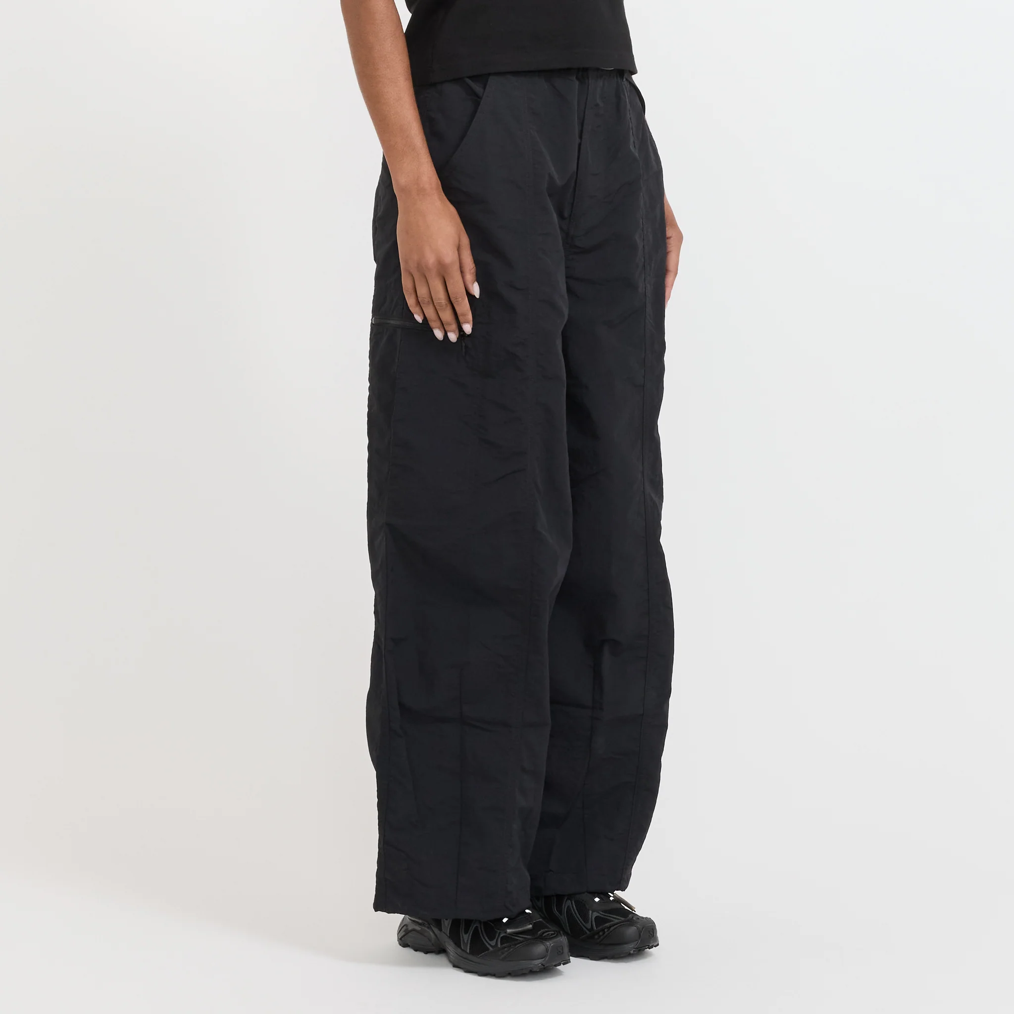 Nylon Balloon Pant Black - Image 3
