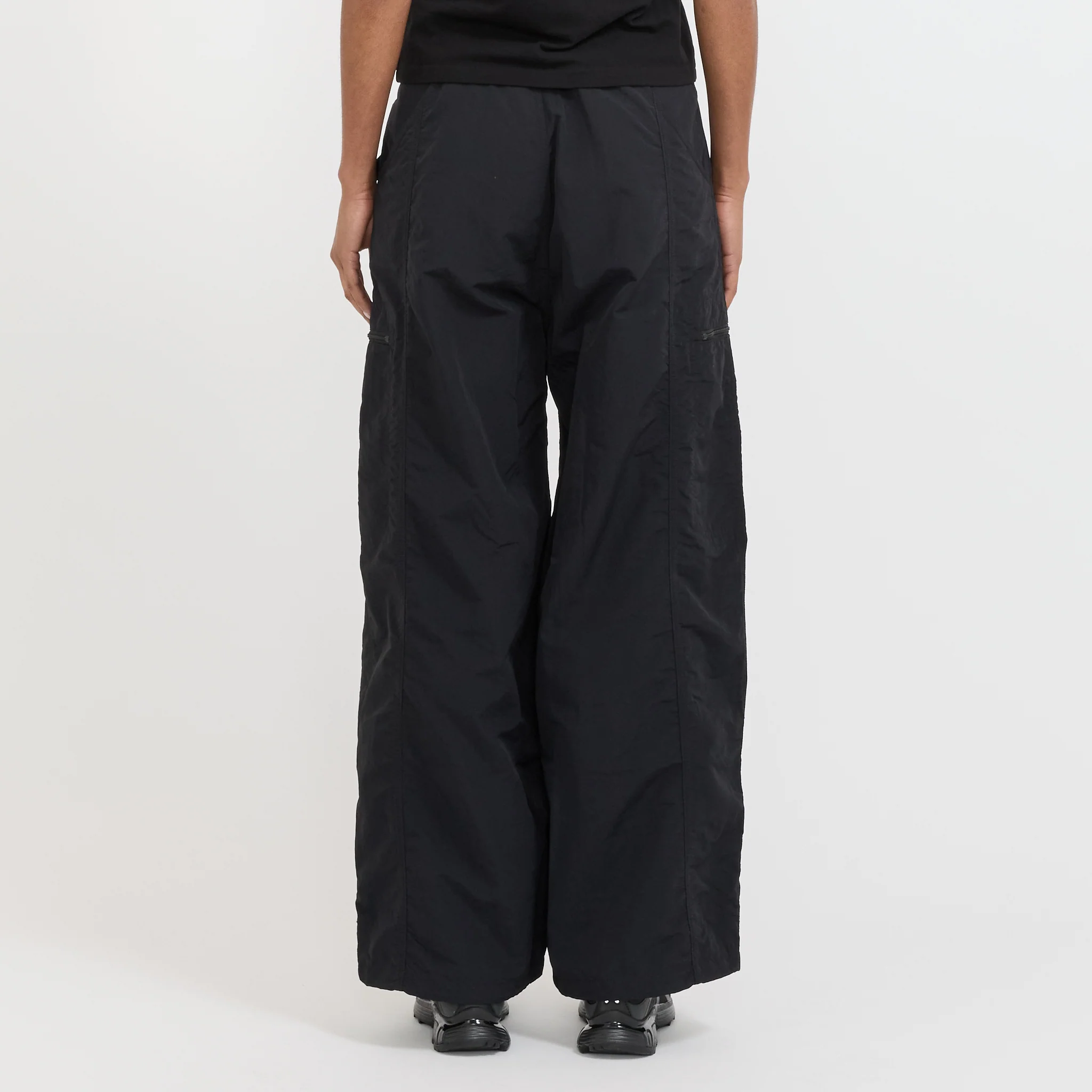 Nylon Balloon Pant Black - Image 4