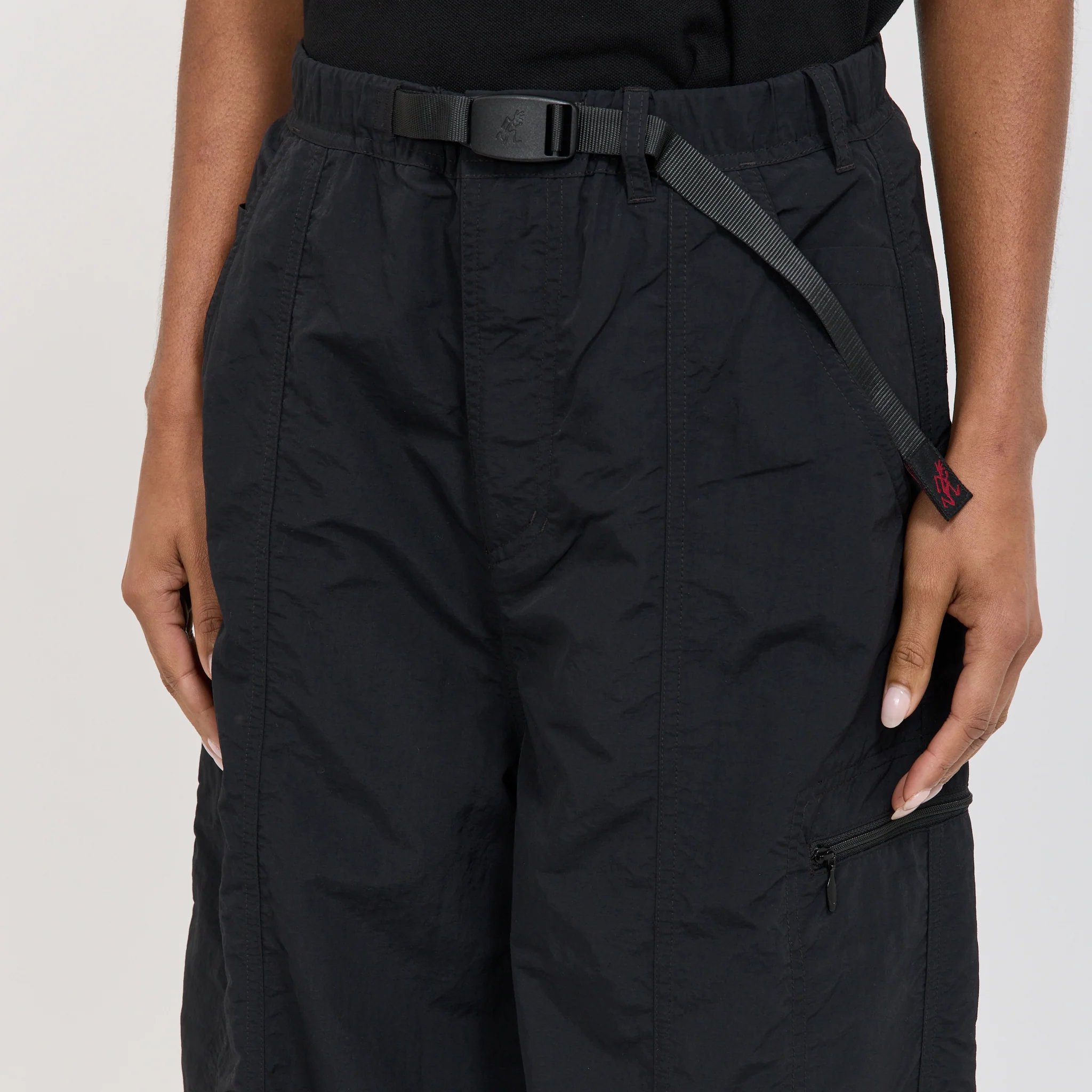 Nylon Balloon Pant Black - Image 5