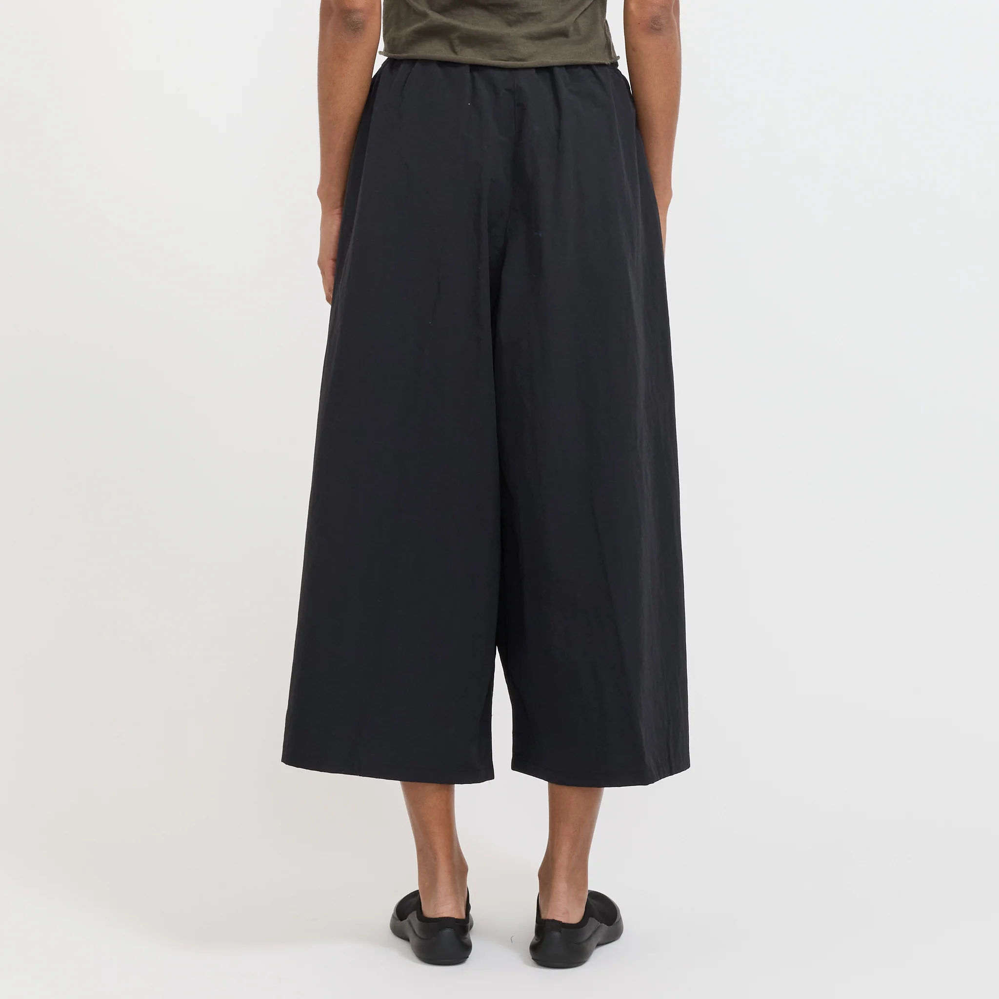 Nylon Flare Pant Black - Image 4