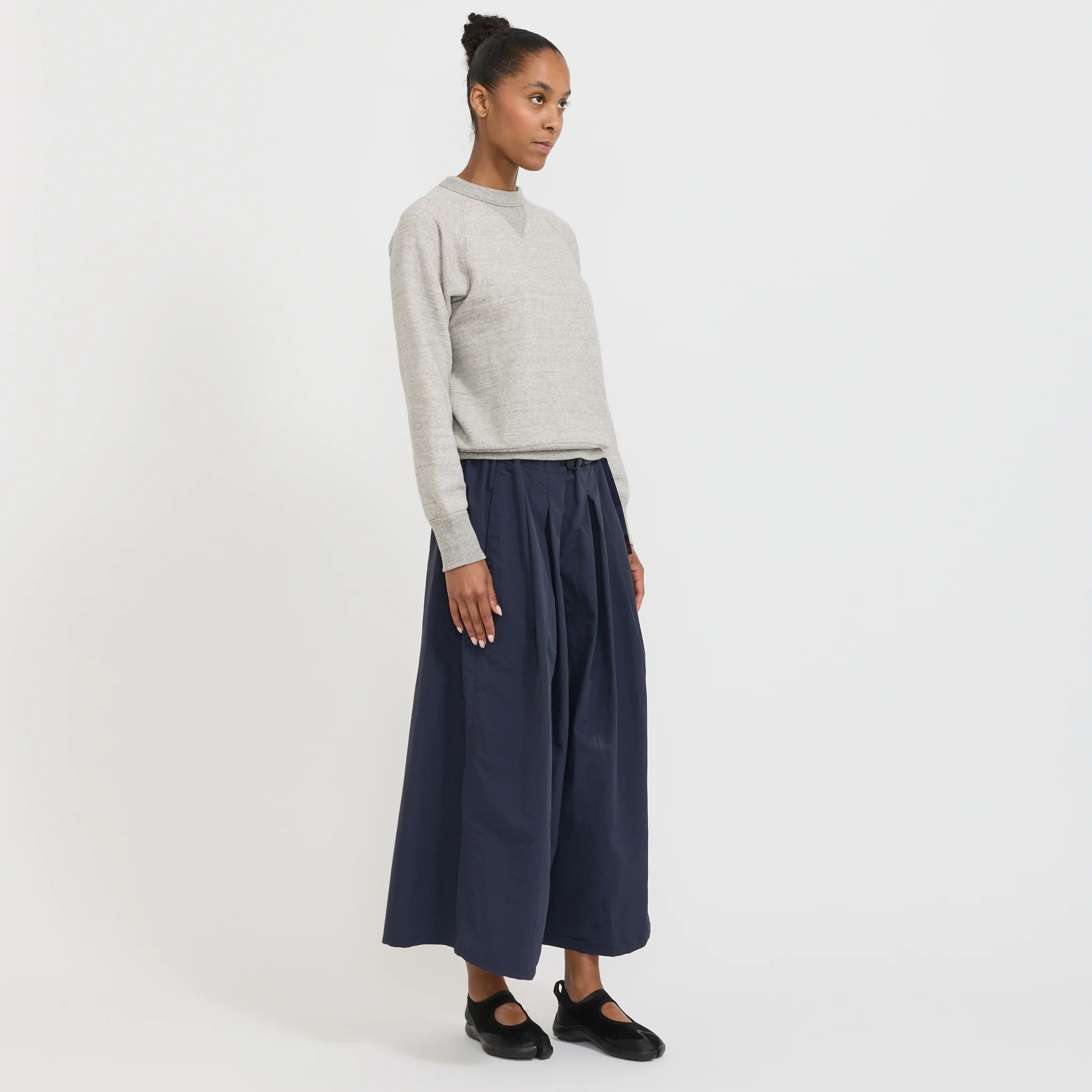 Nylon Flare Pant British Navy - Image 3