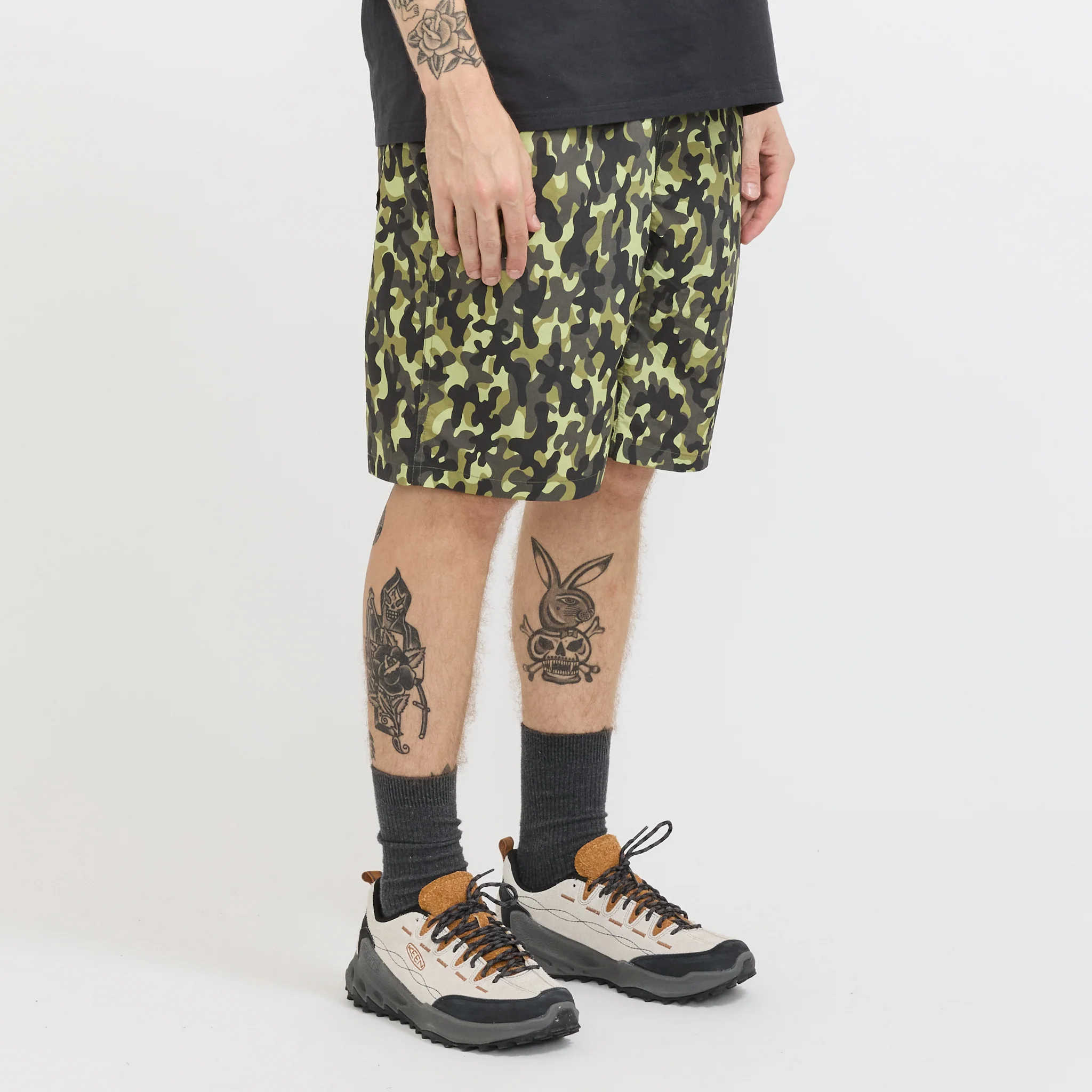 Nylon Reef Short Olive Camo - Image 3