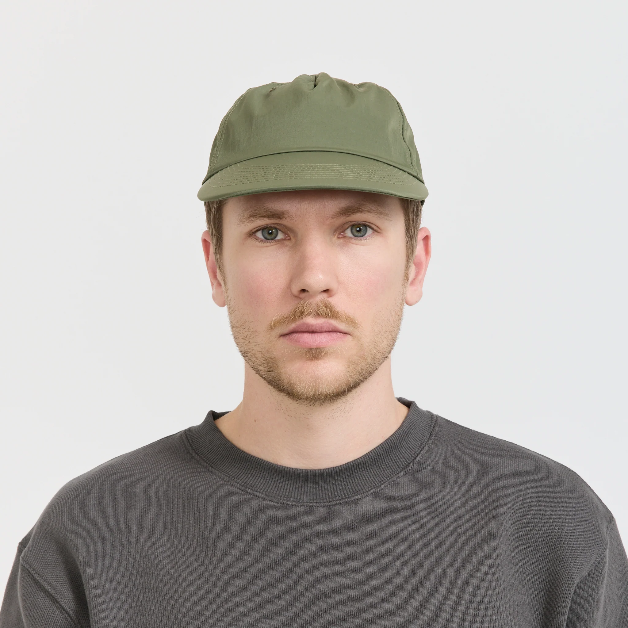 Nylon Surf Cap Olive - Image 3