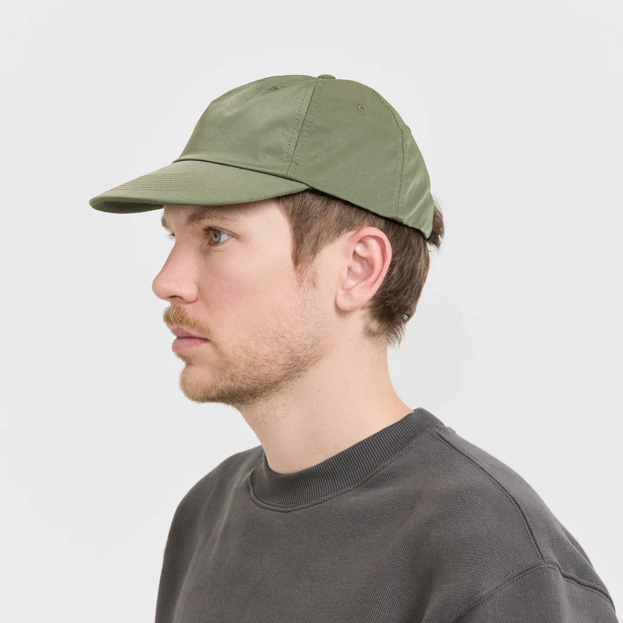 Nylon Surf Cap Olive - Image 5