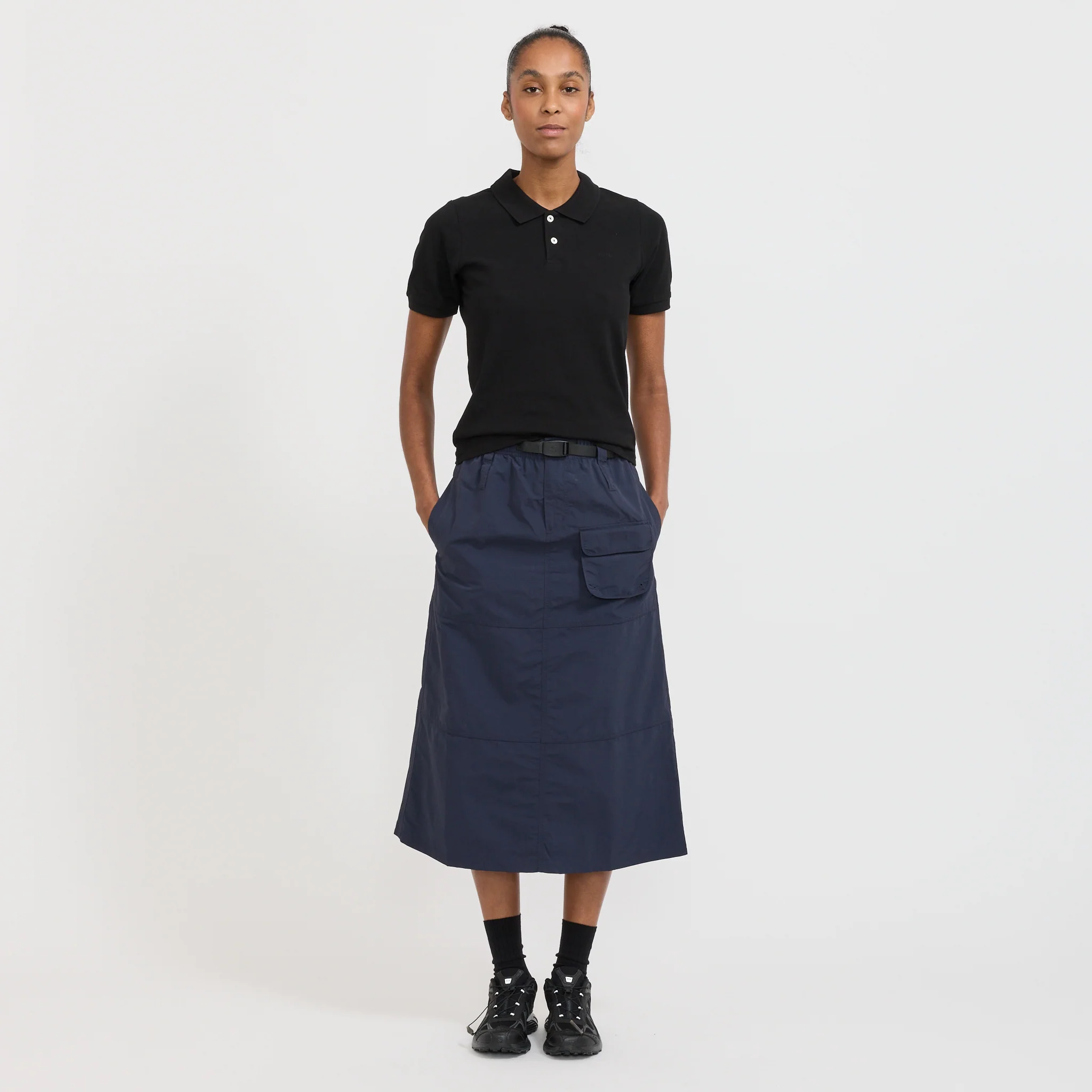 Nylon Utility Skirt British Navy - Image 2